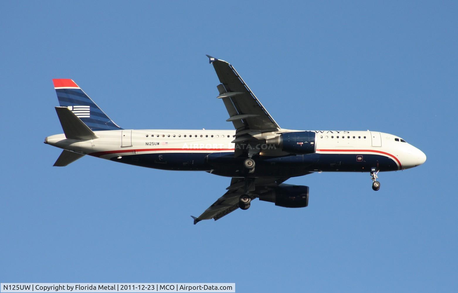 N125UW, 2009 Airbus A320-214 C/N 4086, USAirways A320