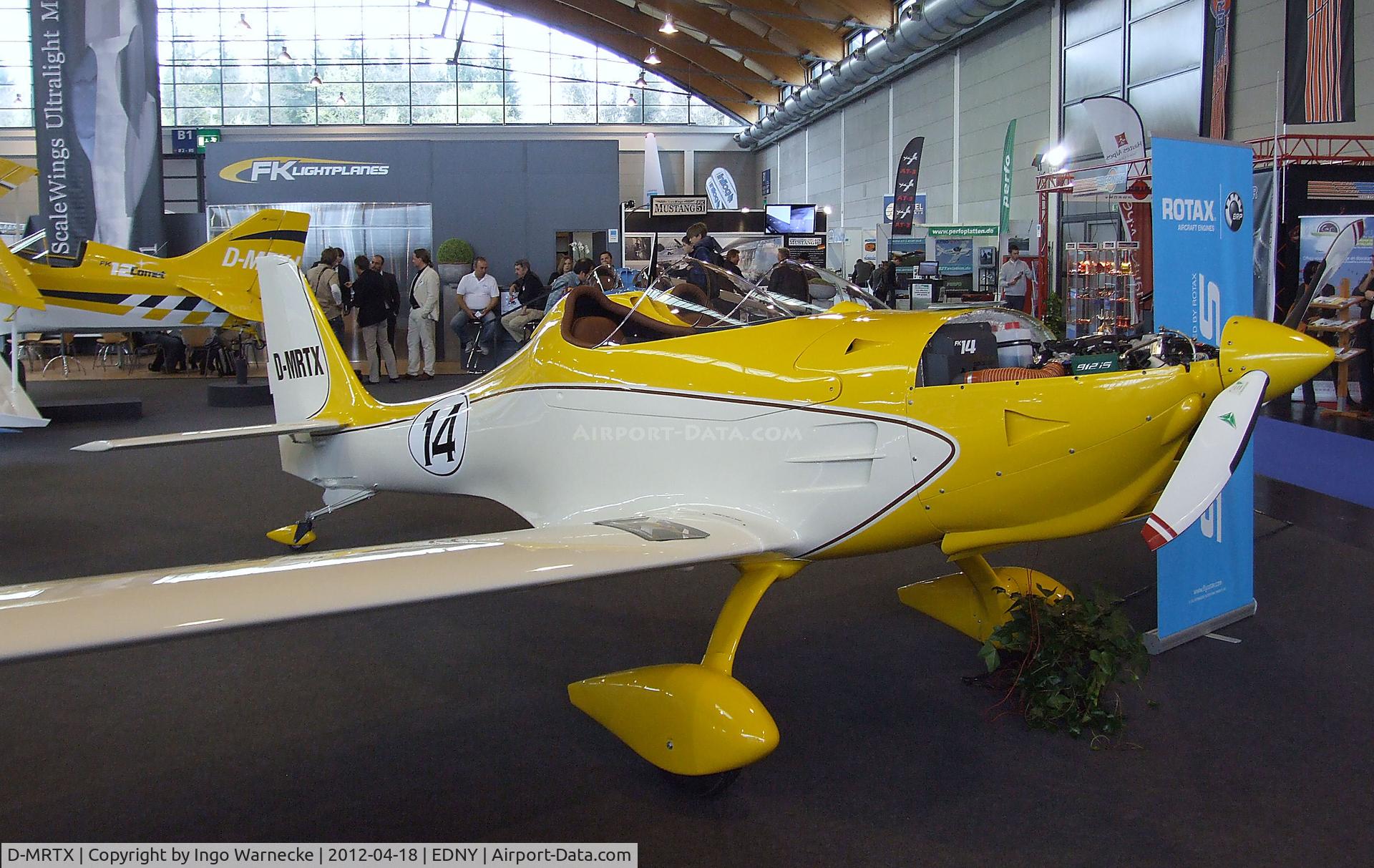 D-MRTX, Fk Lightplanes FK-14 B2 Le Mans C/N 145, FK Lightplanes FK-14 Le Mans the AERO 2012, Friedrichshafen