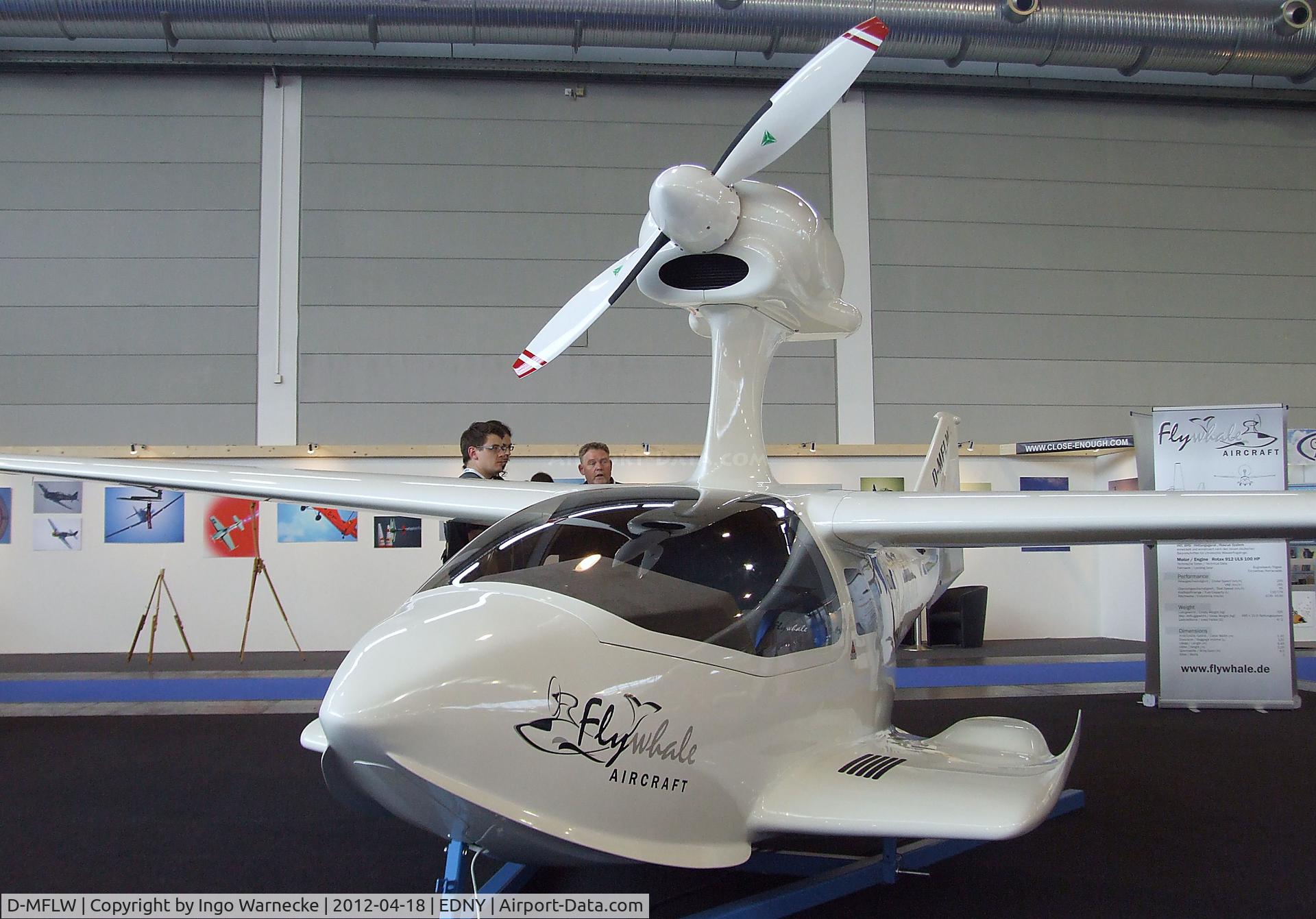 D-MFLW, 2012 Flywhale Aircraft Flywhale Adventure C/N 001, Flywhale Aircraft Flywhale Adventure at the AERO 2012, Friedrichshafen