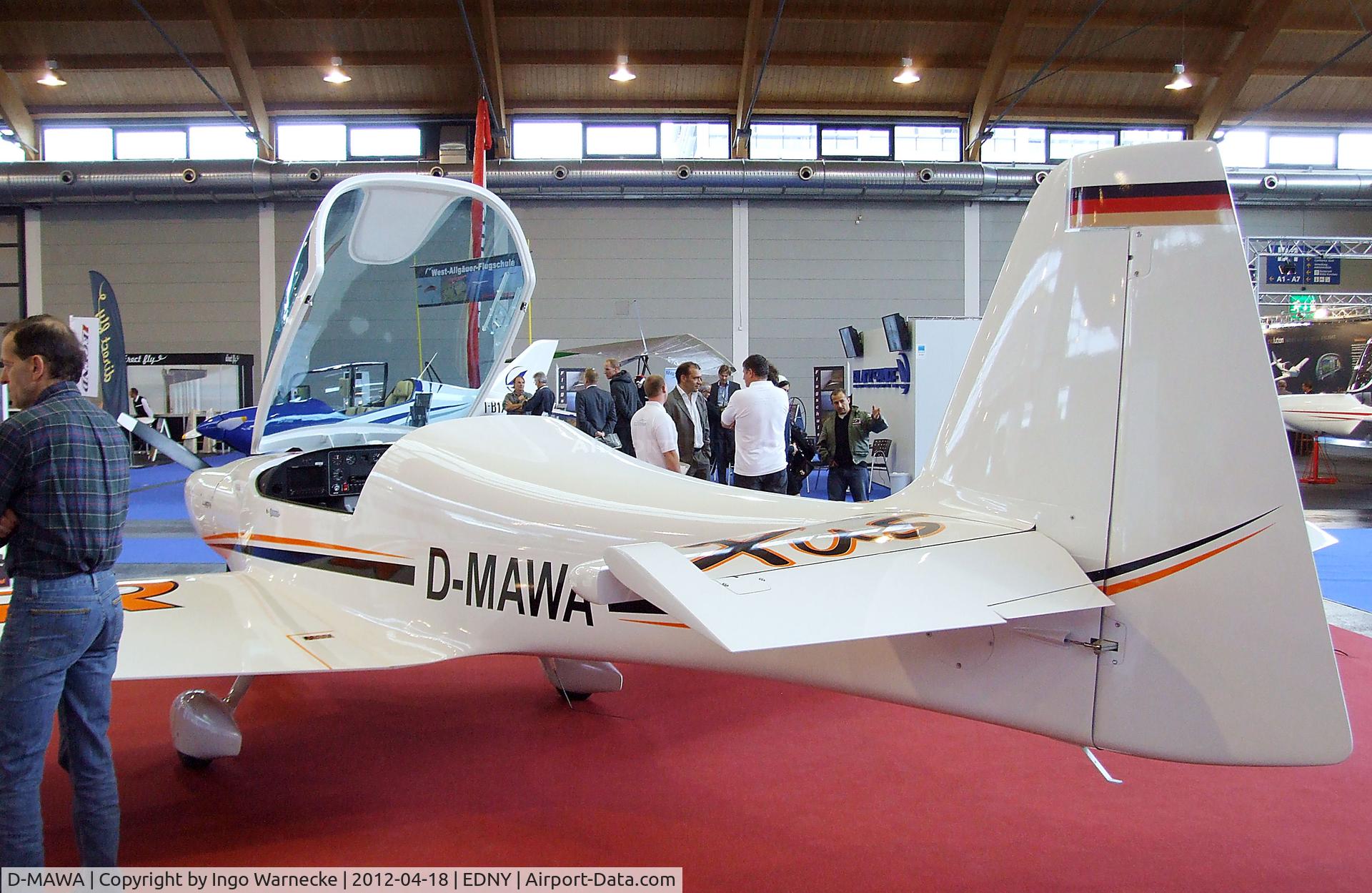 D-MAWA, Corvus Fusion C/N 034, Corvus Phantom at the AERO 2012, Friedrichshafen