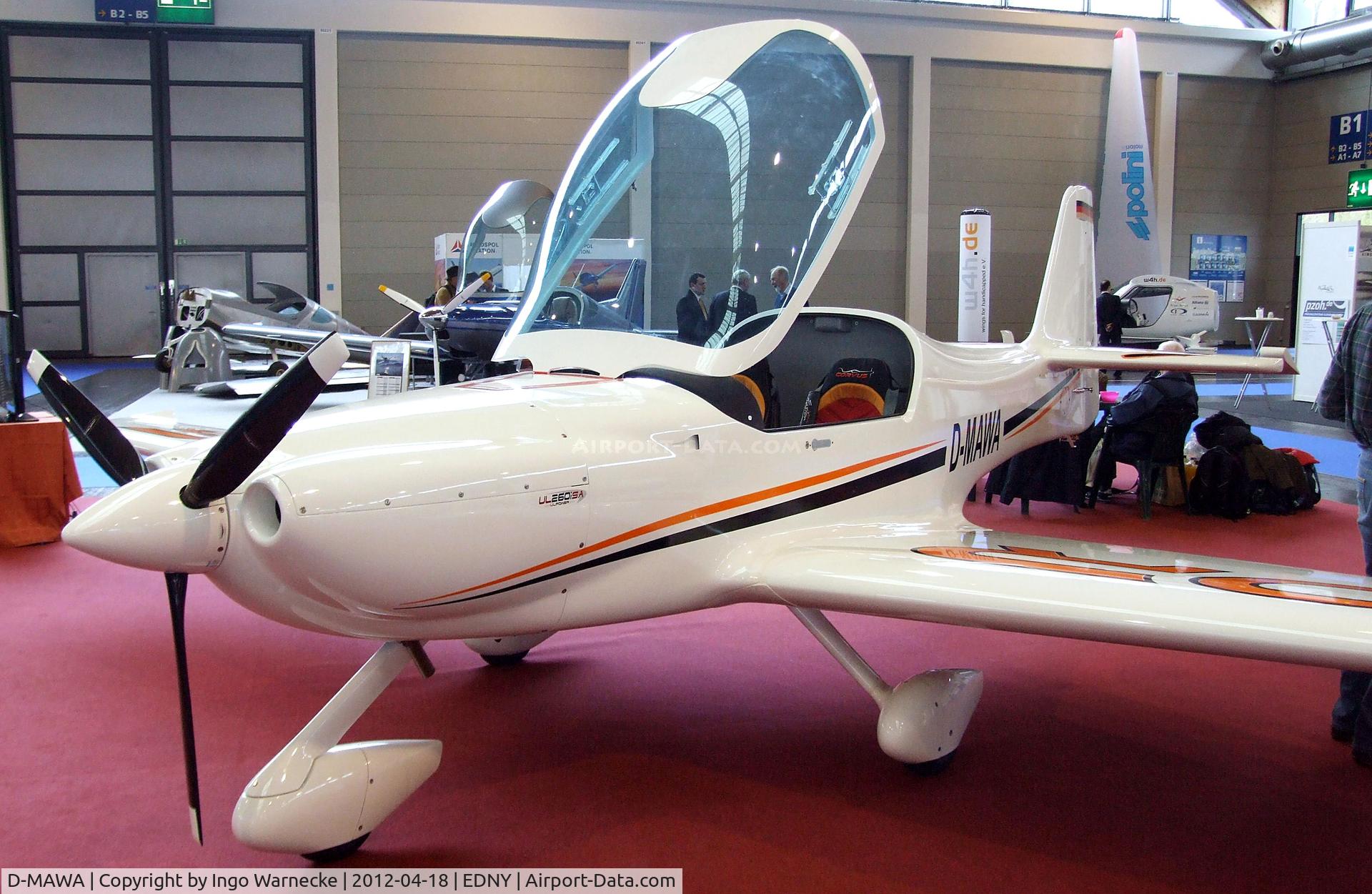 D-MAWA, Corvus Fusion C/N 034, Corvus Phantom at the AERO 2012, Friedrichshafen