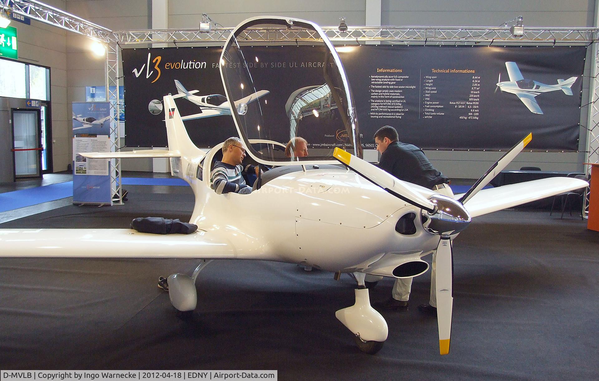 D-MVLB, Aveko VL-3 Evolution C/N Not found D-MVLB, Aveko VL-3 Evolution at the AERO 2012, Friedrichshafen