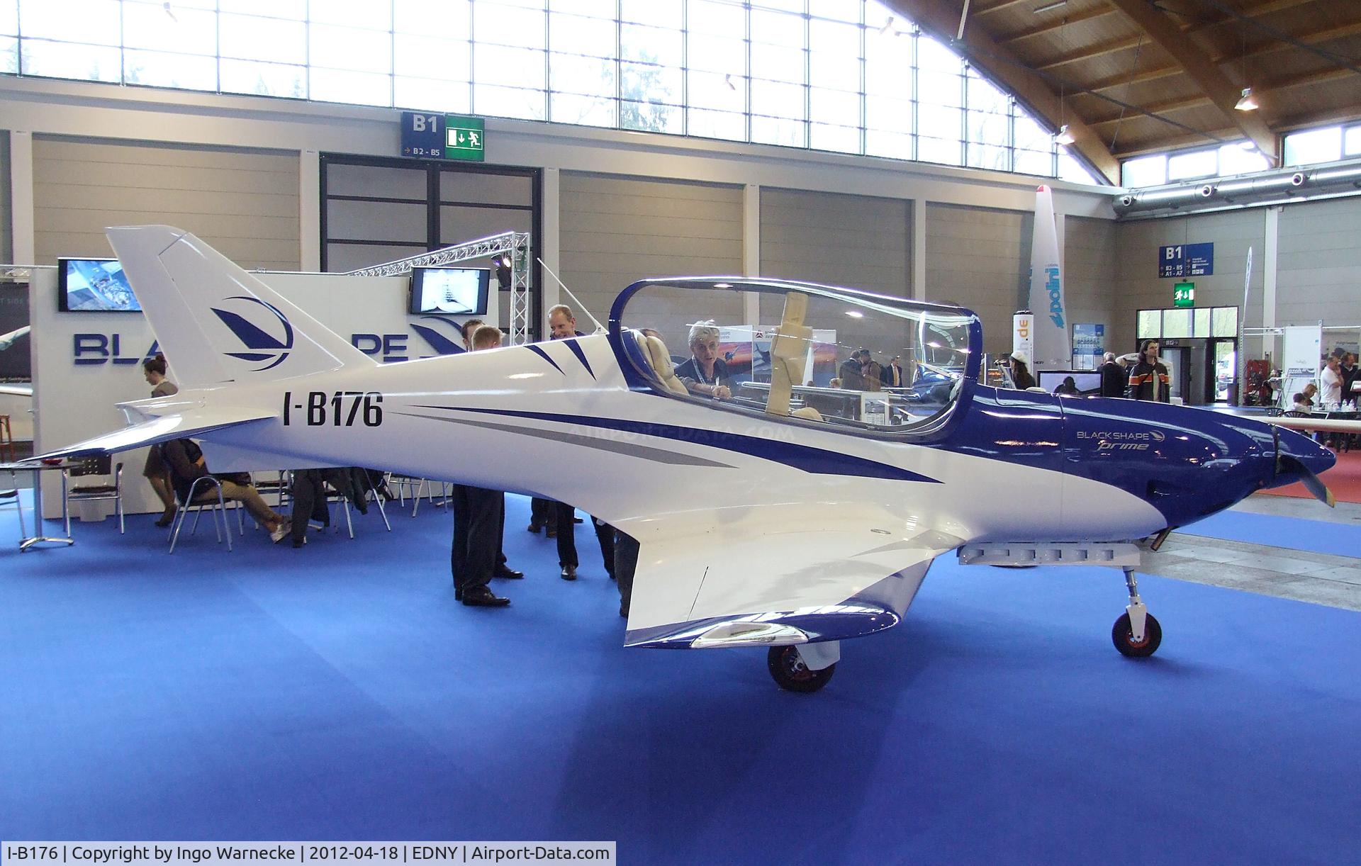 I-B176, 2017 Blackshape Prime BS 100 C/N BPU026, Blackshape Prime at the AERO 2012, Friedrichshafen