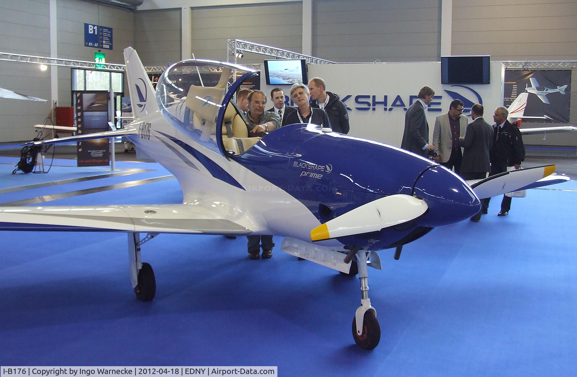 I-B176, 2017 Blackshape Prime BS 100 C/N BPU026, Blackshape Prime at the AERO 2012, Friedrichshafen