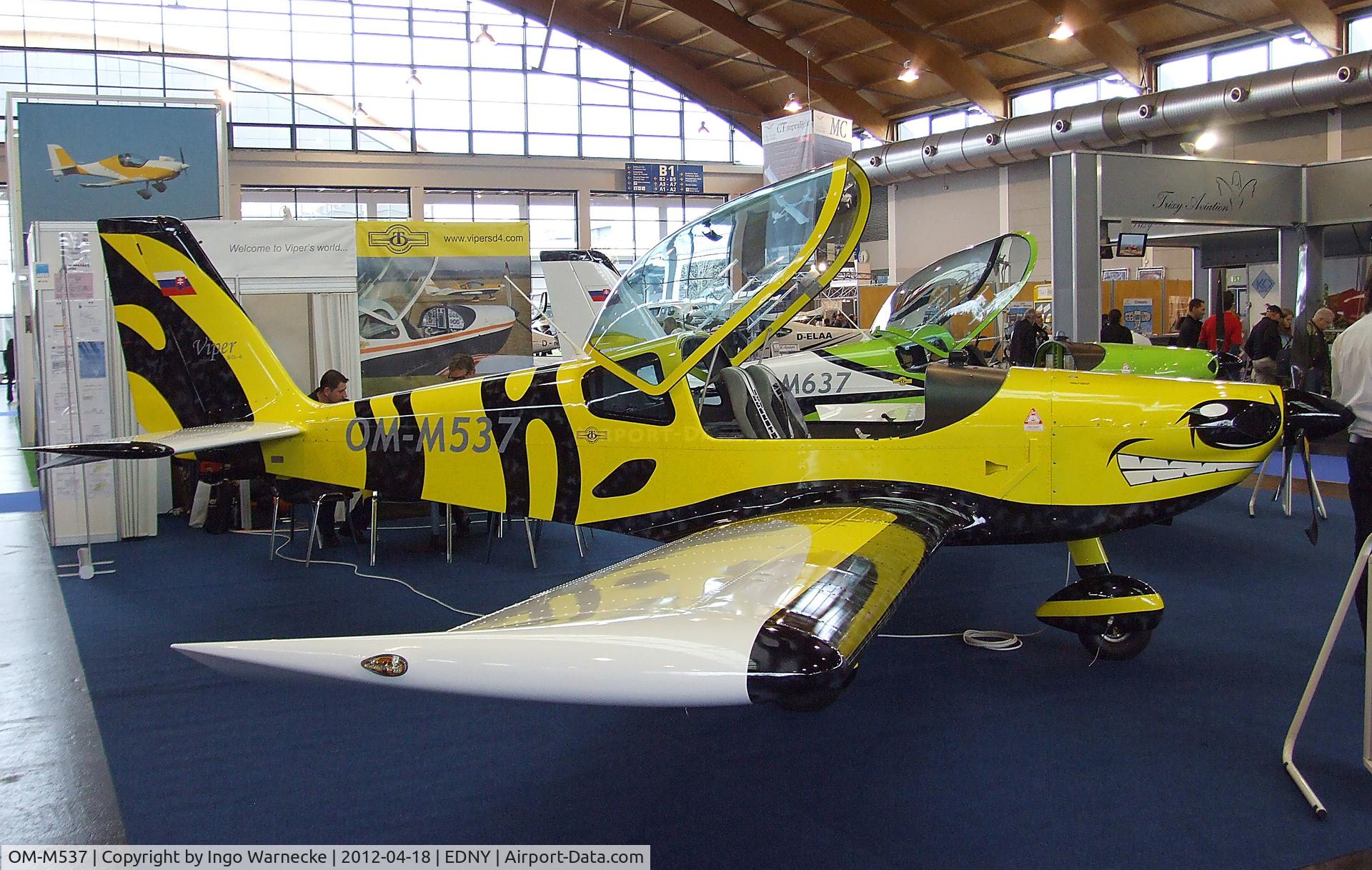 OM-M537, Tomark Aero Viper SD-4 C/N Not found OM-M537, Tomark Viper SD-4 at the AERO 2012, Friedrichshafen