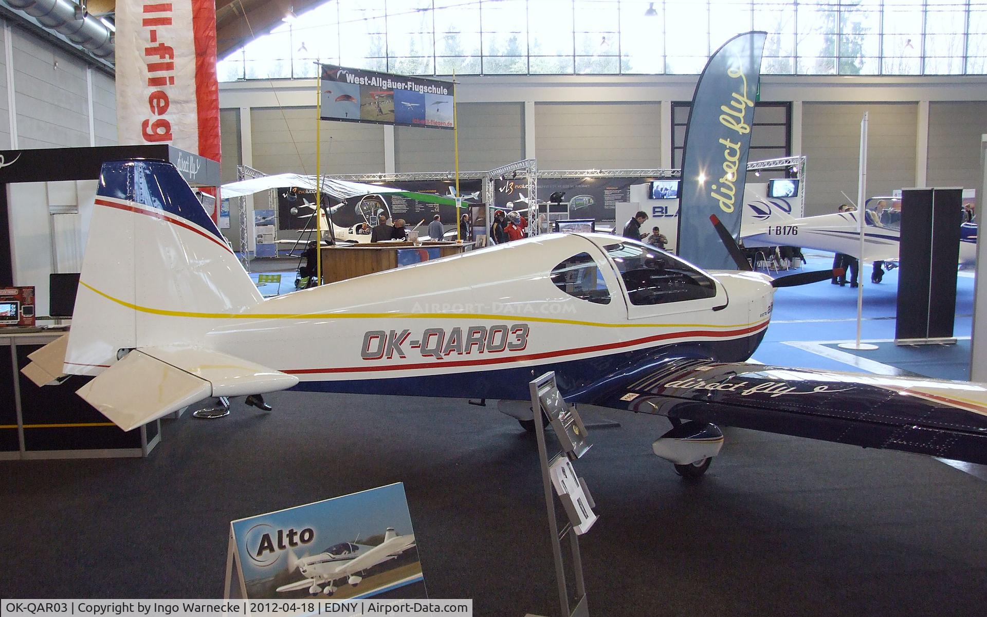 OK-QAR03, Direct Fly Alto C/N Not found OK-QAR03, Direct Fly Alto at the AERO 2012, Friedrichshafen