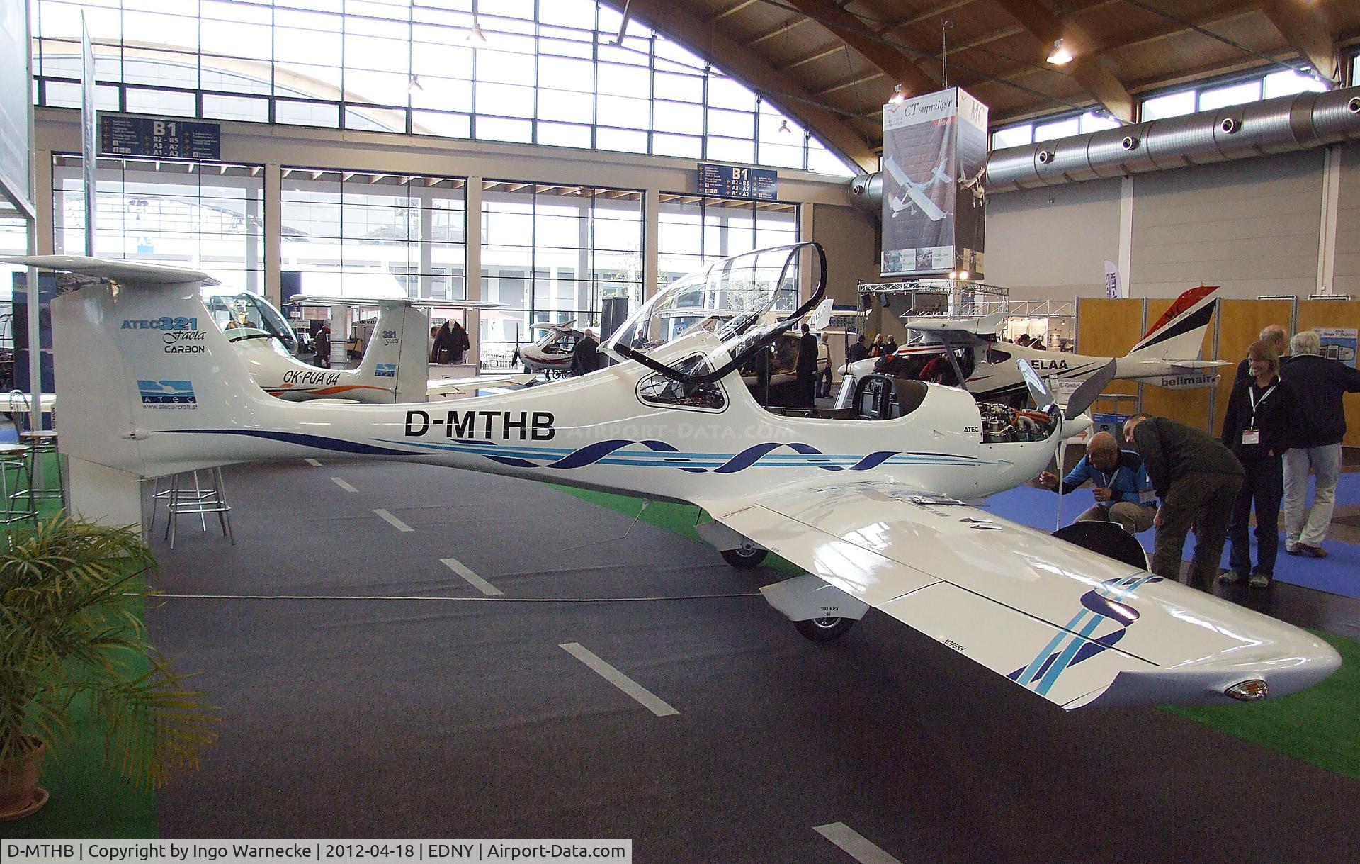 D-MTHB, ATEC 321 Faeta C/N Not found D-MTHB, Atec 321 Faeta at the AERO 2012, Friedrichshafen