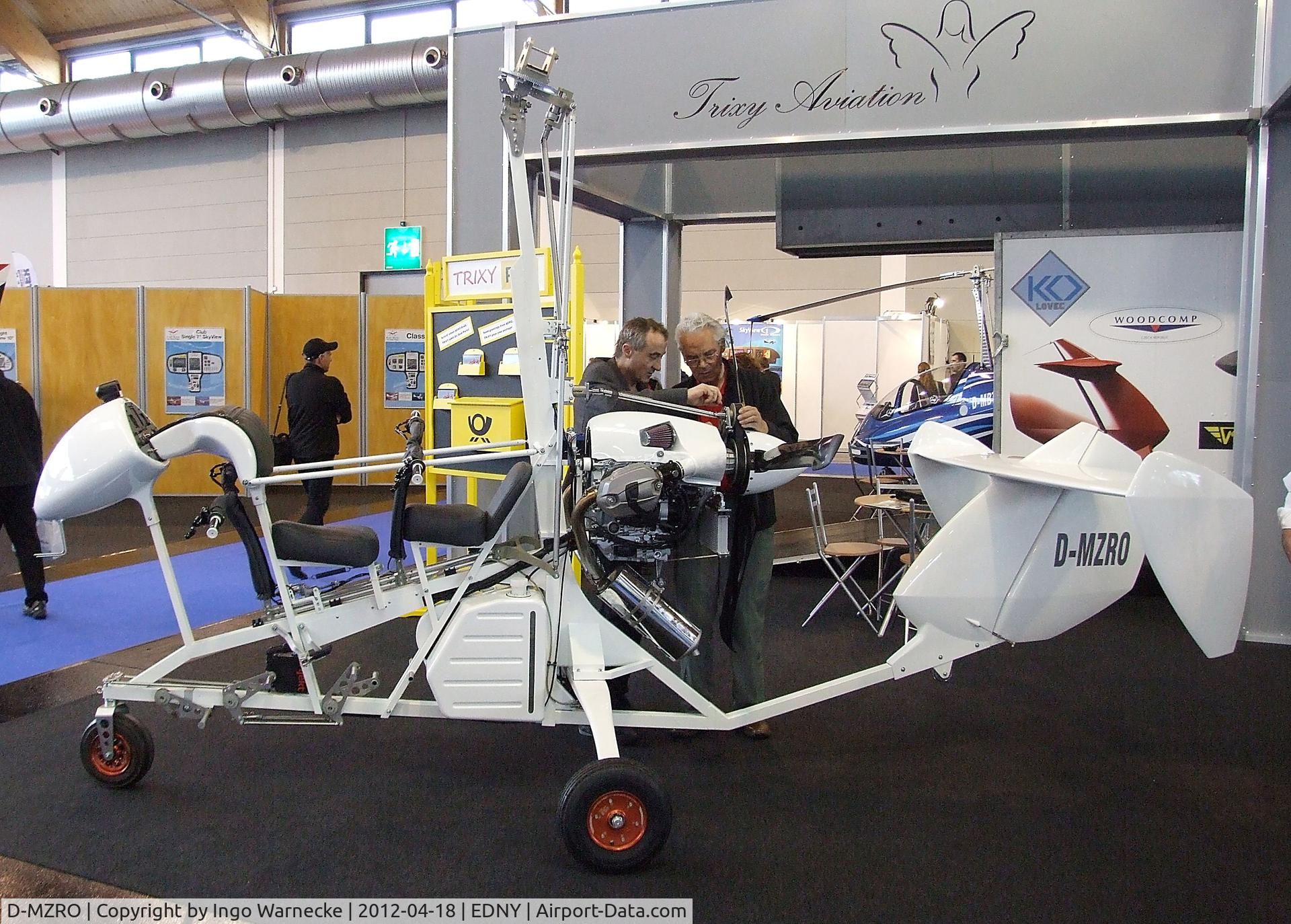 D-MZRO, 2012 Trixy Aviation Zero C/N Not found D-MZRO, Trixy Zero (the flying motorbike) at the AERO 2012, Friedrichshafen