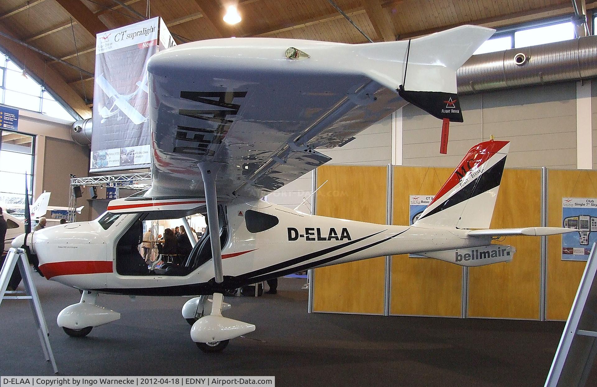 D-ELAA, Flight Design MC C/N Not found D-ELAA, Flight Design MC at the AERO 2012, Friedrichshafen