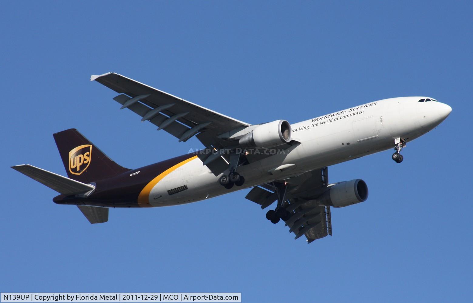 N139UP, 2001 Airbus A300F4-622R(F) C/N 0822, UPS A300