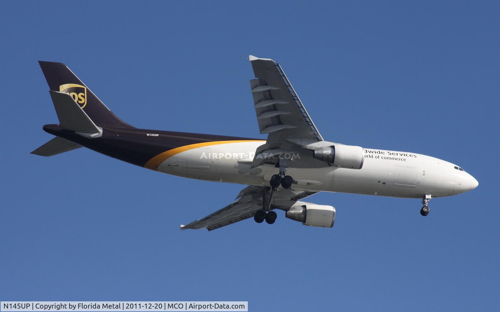 N145UP, 2002 Airbus A300F4-622R C/N 828, UPS A300