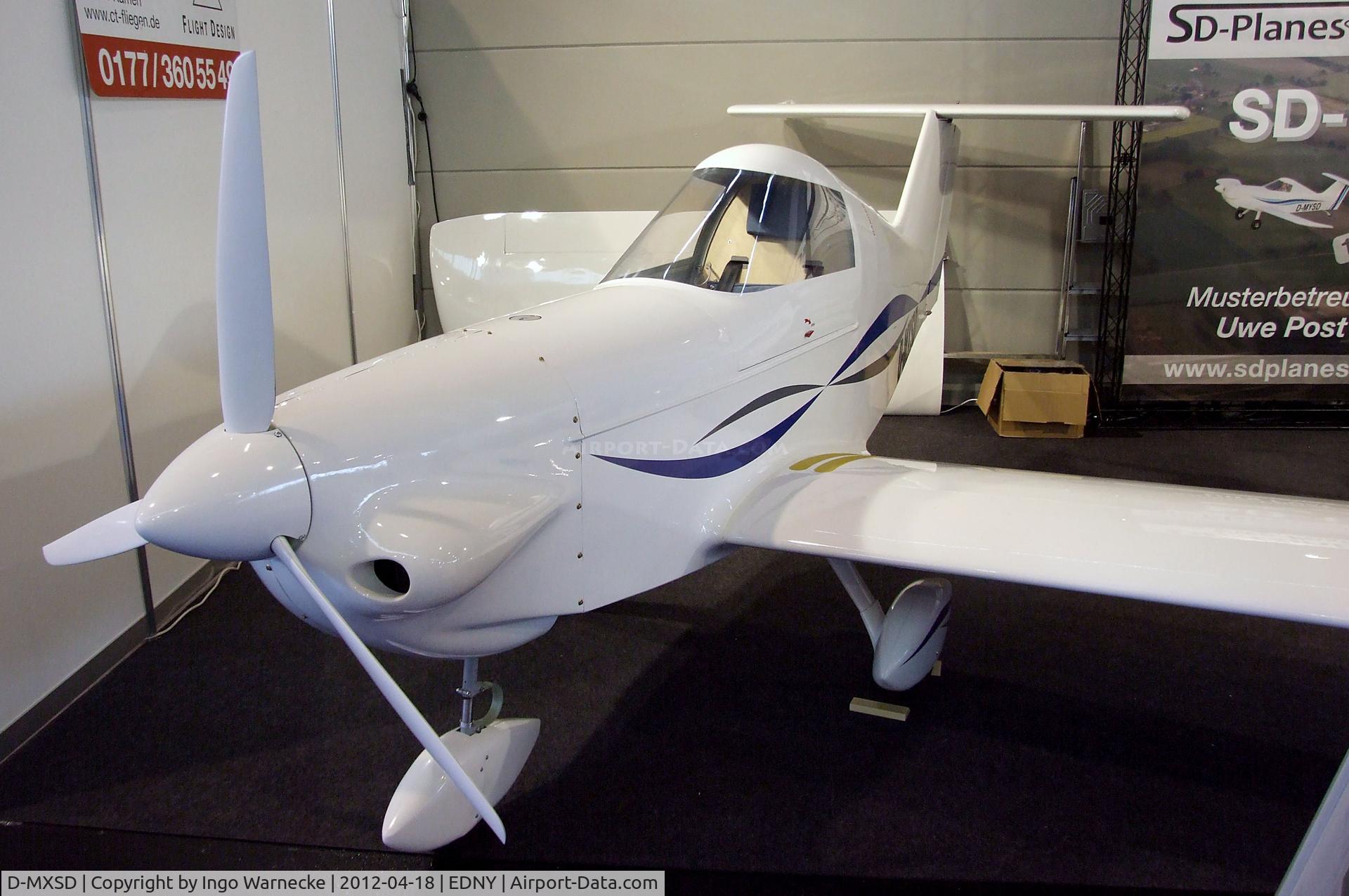 D-MXSD, Spacek SD-1 Minisport C/N 033, SD-Planes Spacek SD-1 Minisport at the AERO 2012, Friedrichshafen