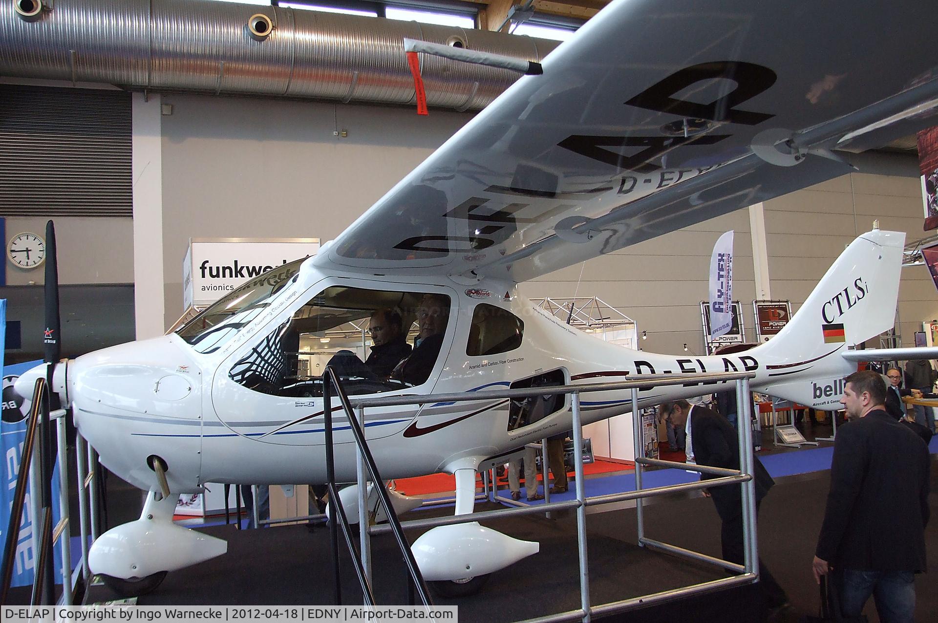 D-ELAP, Flight Design CTLS C/N Not found D-ELAP, Flight Design CTLS at the AERO 2012, Friedrichshafen