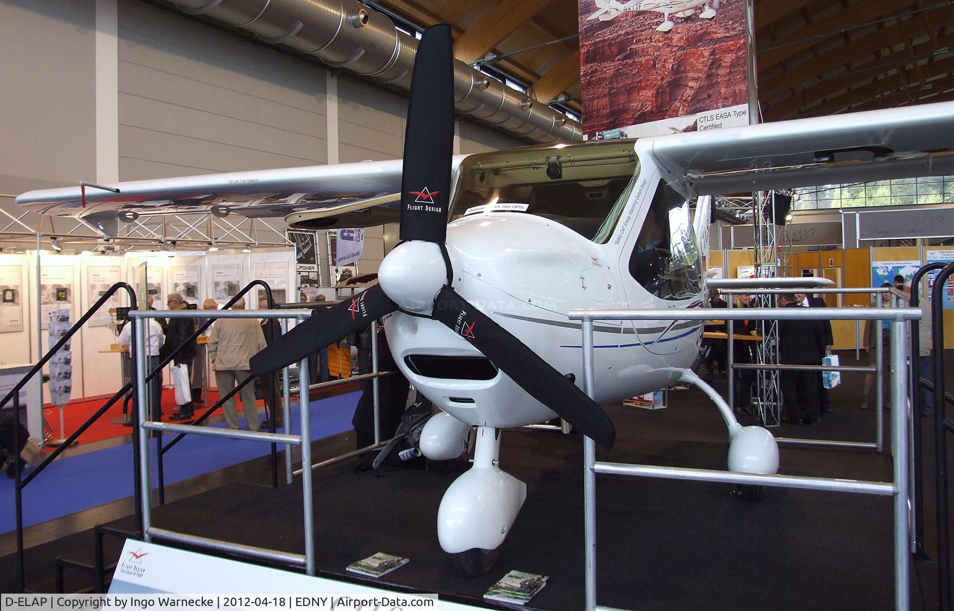 D-ELAP, Flight Design CTLS C/N Not found D-ELAP, Flight Design CTLS at the AERO 2012, Friedrichshafen