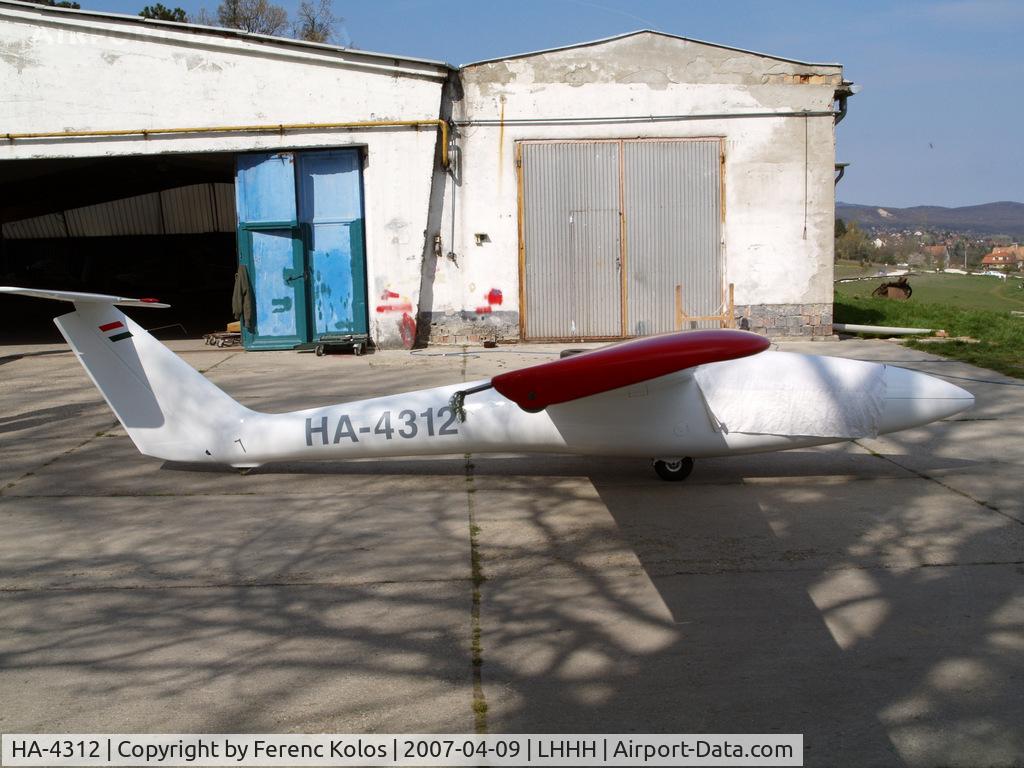 HA-4312, 1974 PZL-B SZD-36A Cobra 15 C/N W-661, Hármashatárhegy