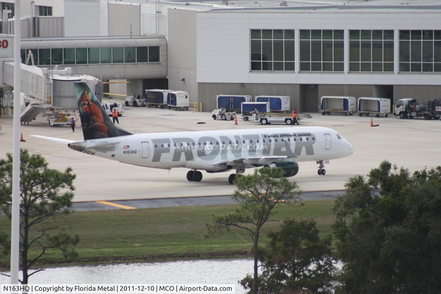 N163HQ, 2009 Embraer 190AR (ERJ-190-100IGW) C/N 19000255, 