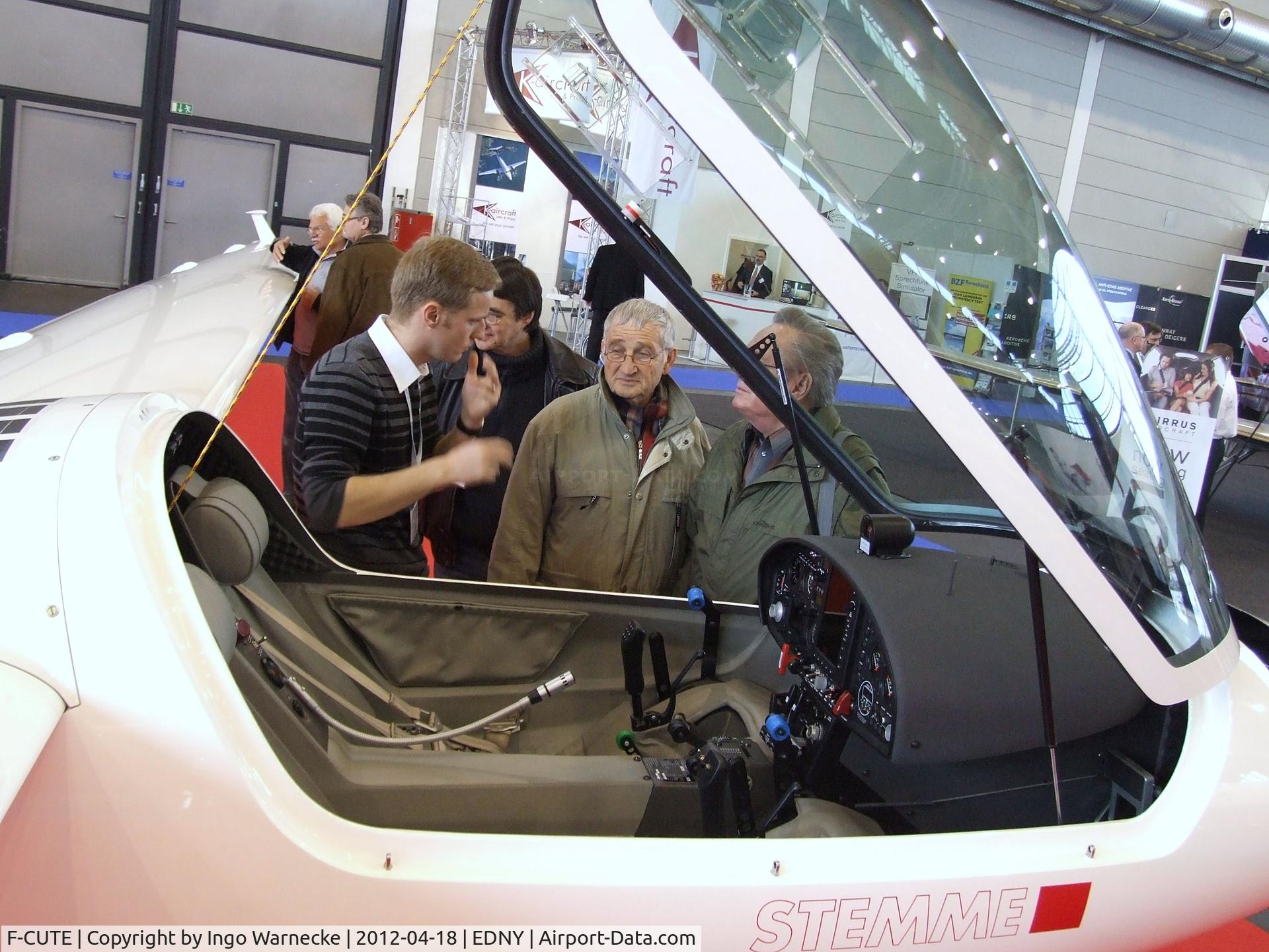 F-CUTE, Stemme S-10VT C/N 11-133, Stemme S-10VT at the AERO 2012, Friedrichshafen  #c