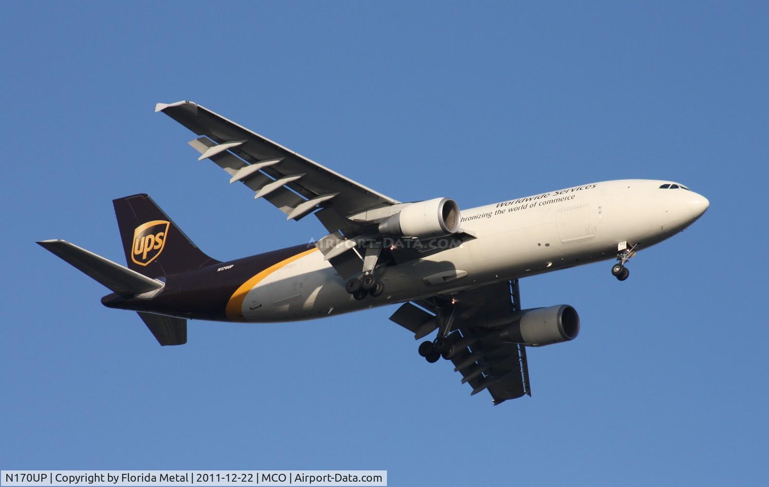 N170UP, 2006 Airbus A300F4-622R C/N 0865, UPS A300
