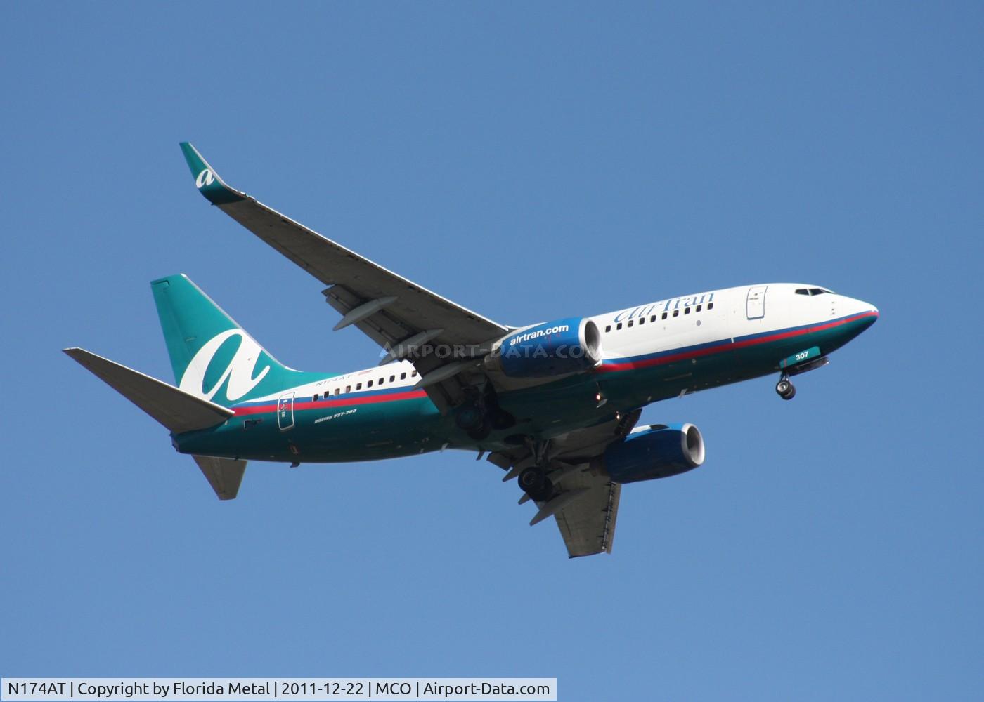 N174AT, 2004 Boeing 737-76N C/N 32667, Air Tran 737