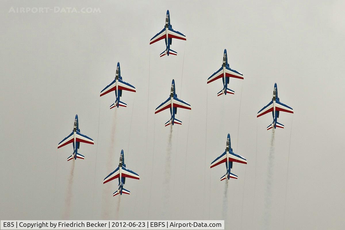 E85, Dassault-Dornier Alpha Jet E C/N E85, flying display