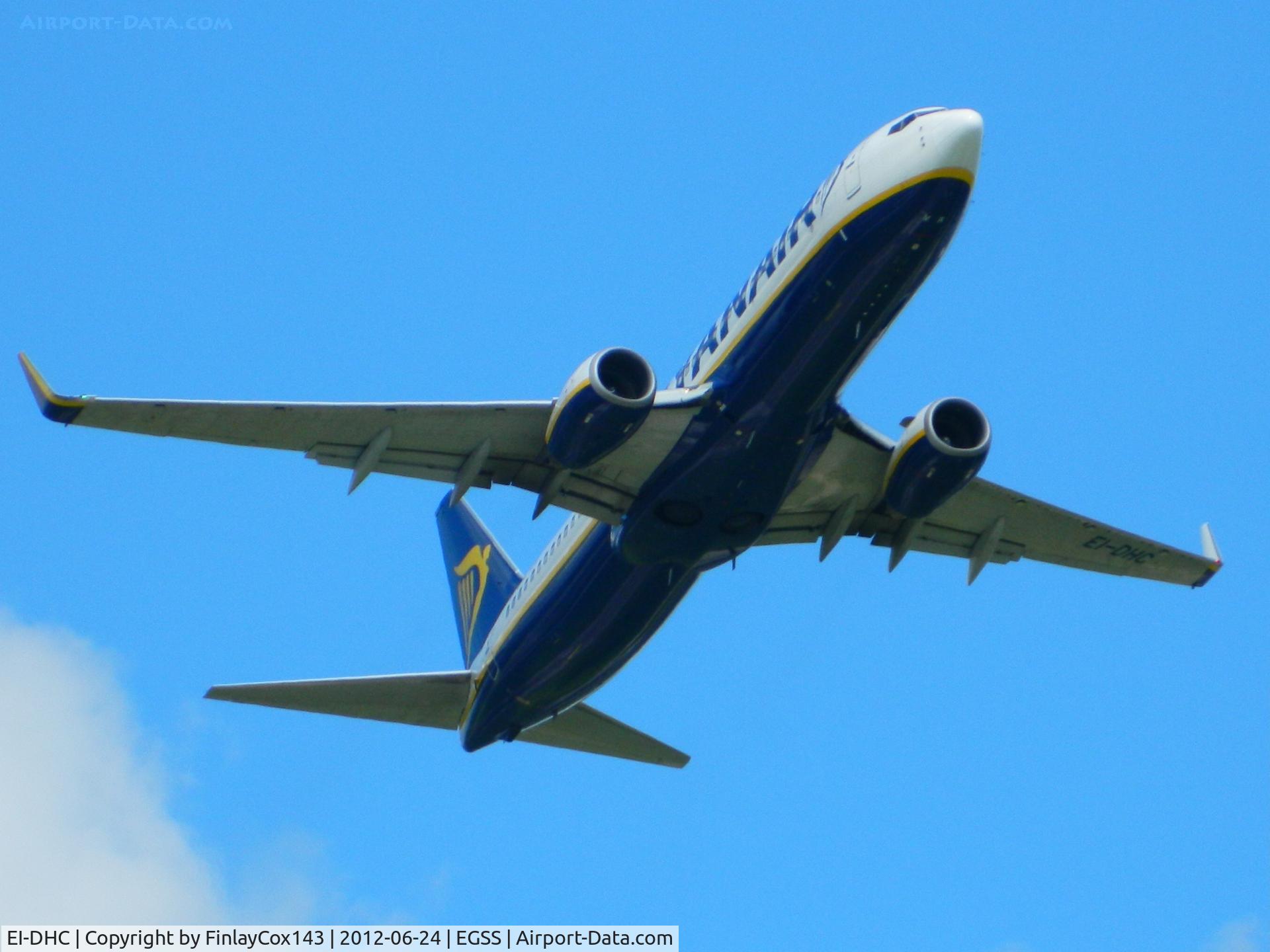 EI-DHC, 2005 Boeing 737-8AS C/N 33573, Ryanair Boeing 737-8AS(WL) at London Stansted