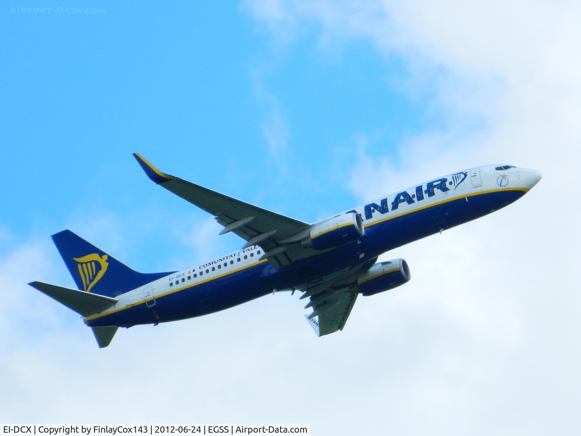 EI-DCX, 2004 Boeing 737-8AS C/N 33569, Ryanair Boeing 737-8AS(WL) at London Stansted