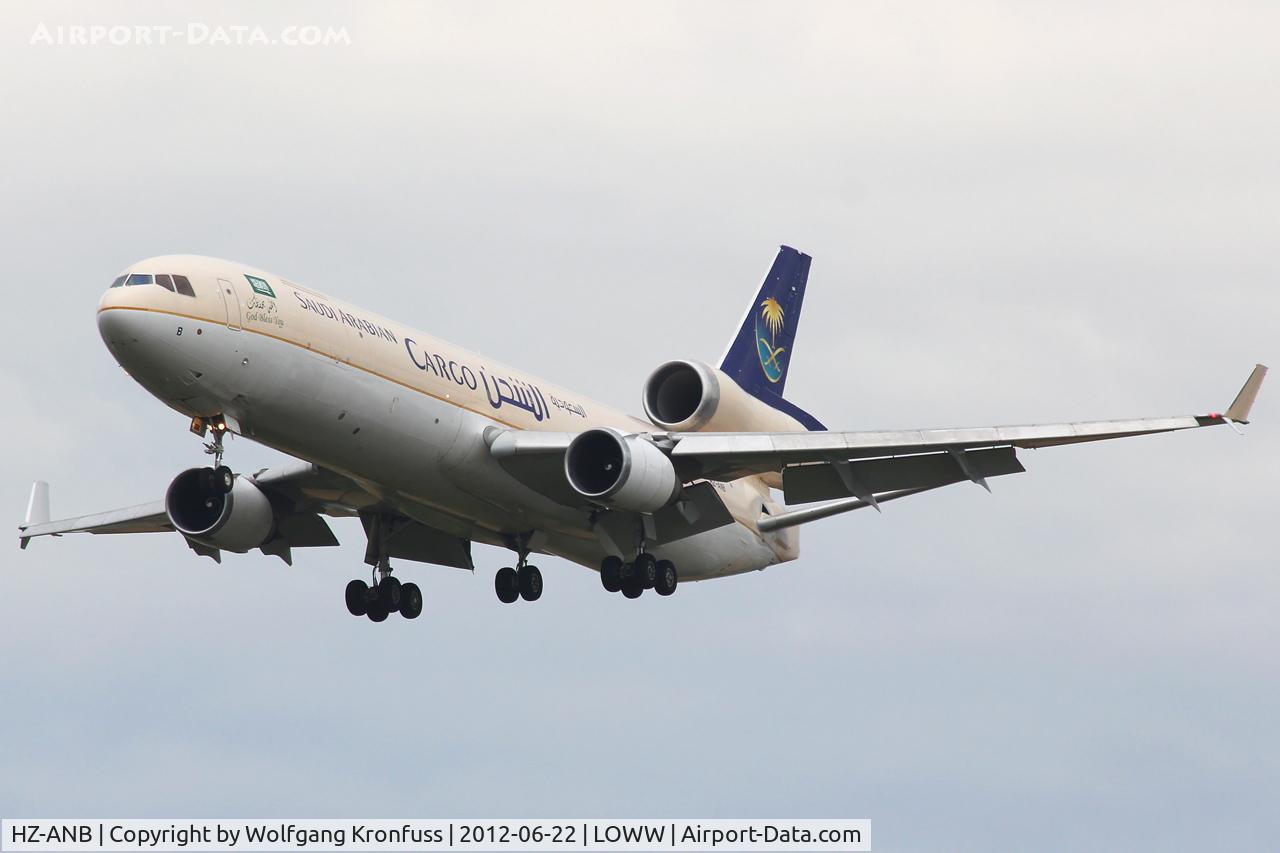 HZ-ANB, 1997 McDonnell Douglas MD-11F C/N 48775, Saudia Cargo