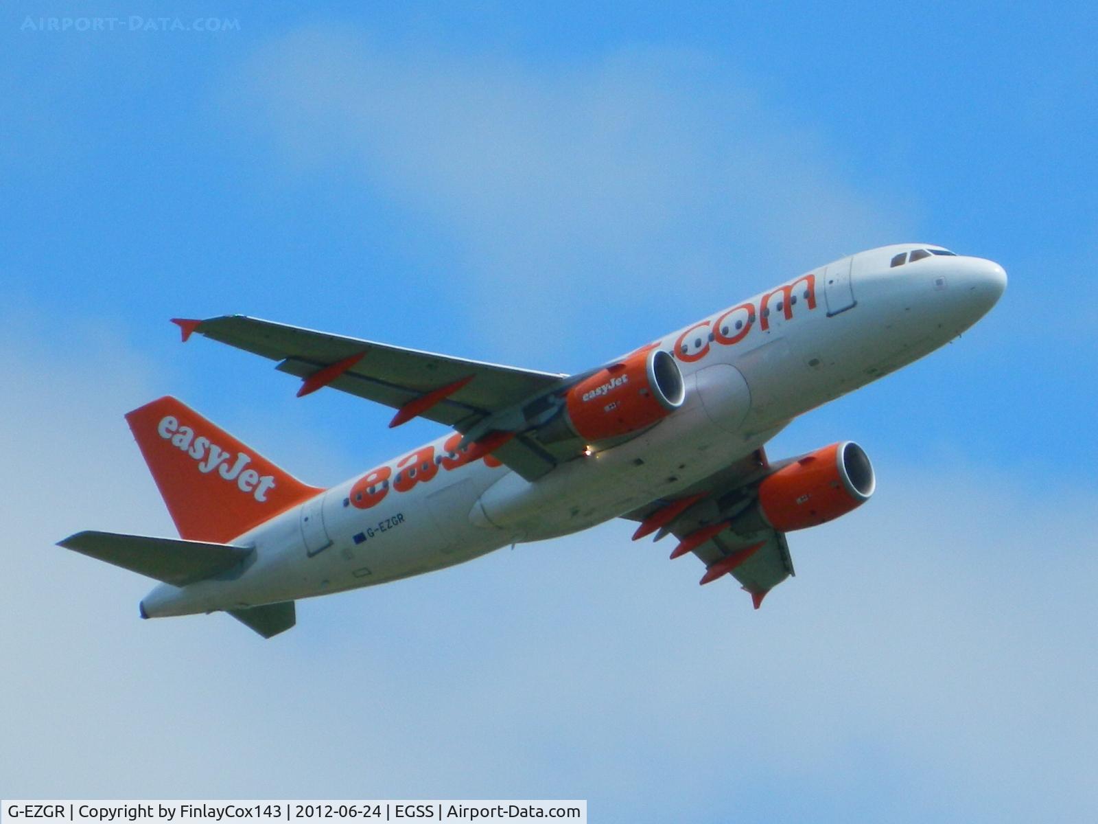 G-EZGR, 2011 Airbus A319-111 C/N 4837, easyJet Airbus A329-111 at London Stansted