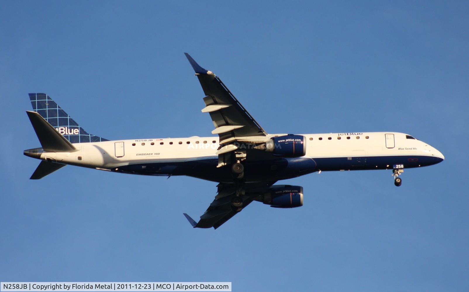 N258JB, 2006 Embraer 190AR (ERJ-190-100IGW) C/N 19000047, Jet Blue E190