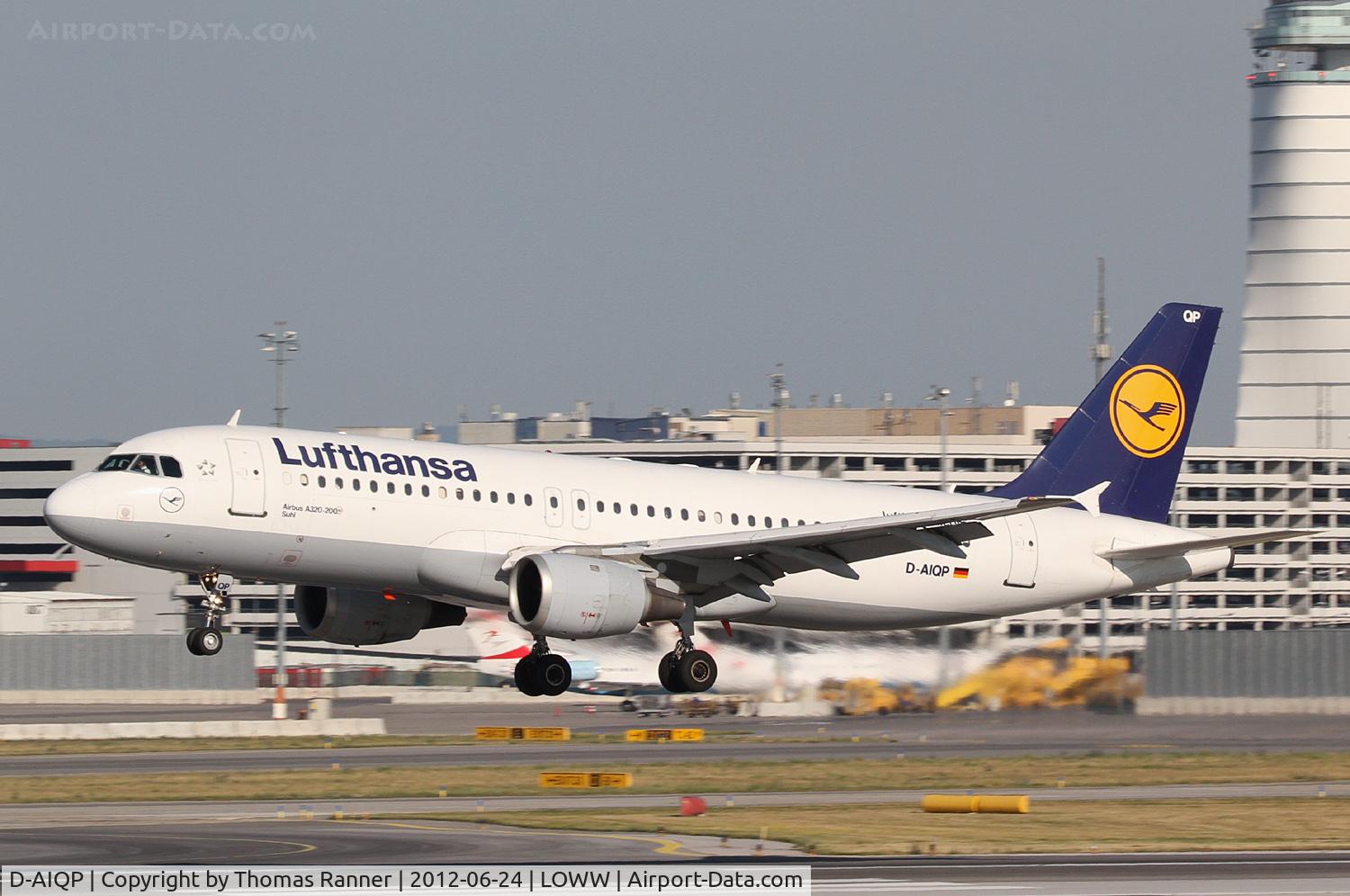 D-AIQP, 1992 Airbus A320-211 C/N 346, Lufthansa Airbus A320