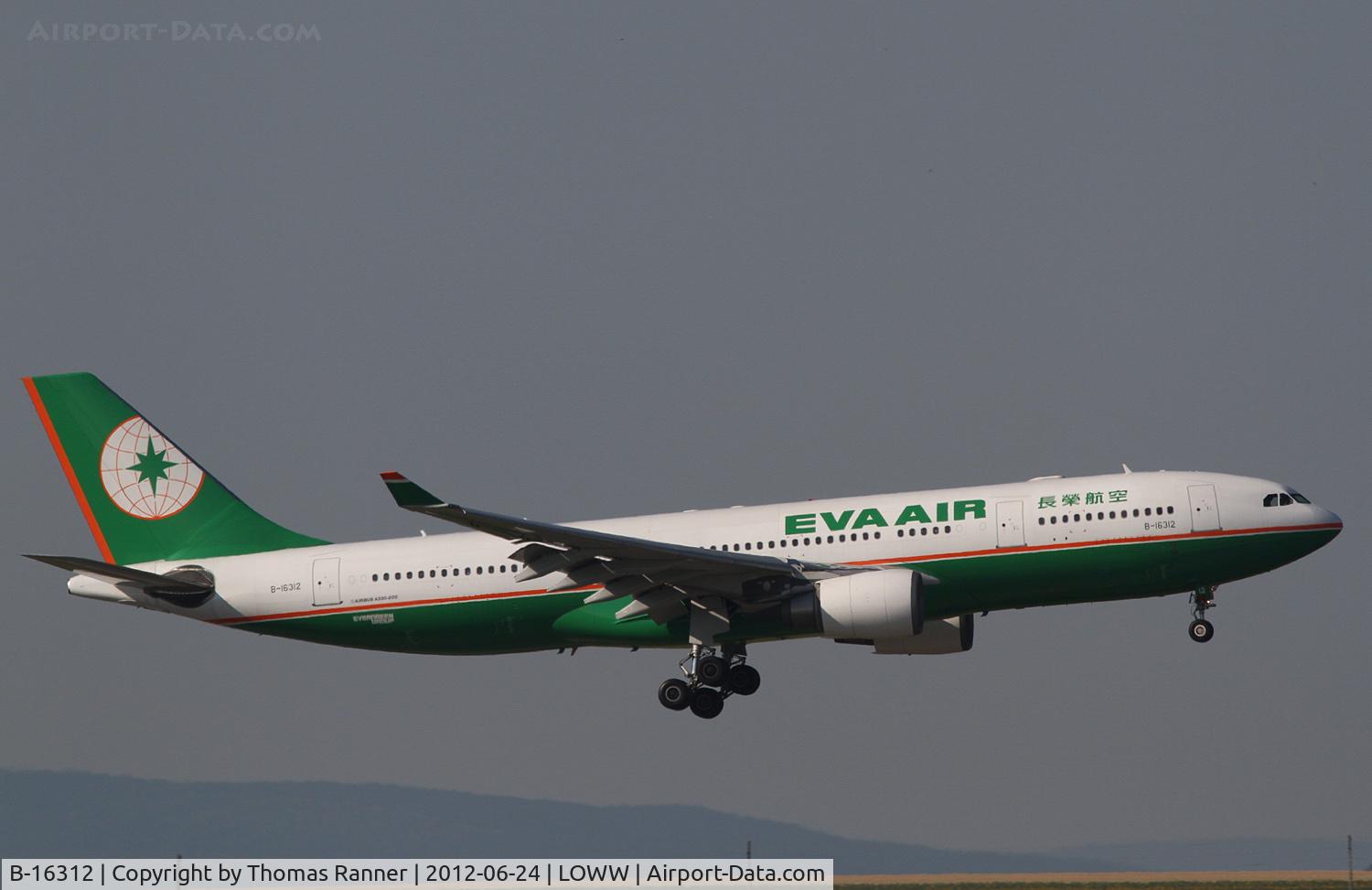 B-16312, 2006 Airbus A330-203 C/N 755, Eva Air Airbus A330
