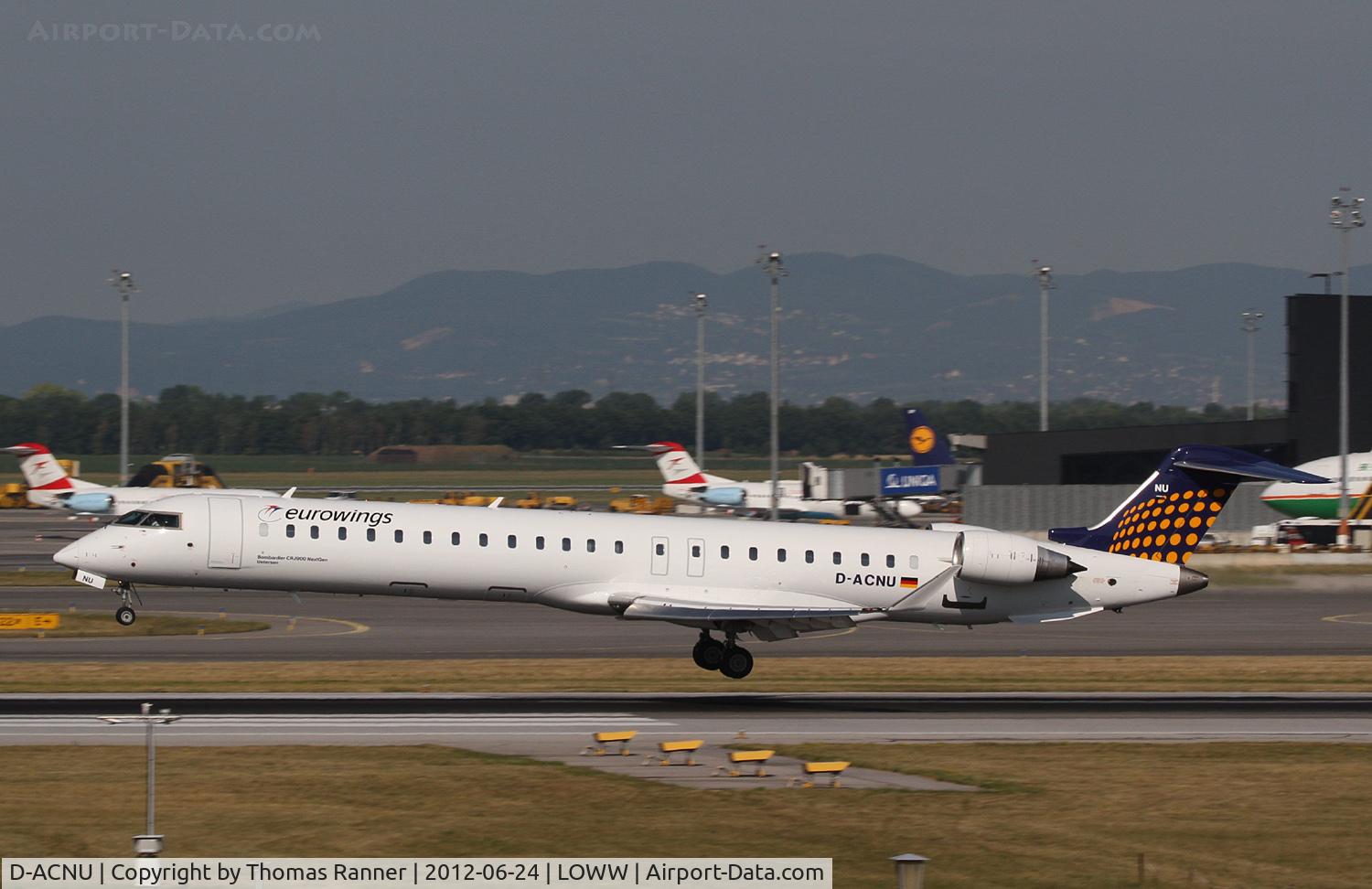 D-ACNU, 2011 Bombardier CRJ-900 NG (CL-600-2D24) C/N 15265, Eurowings Canadair CRJ-900