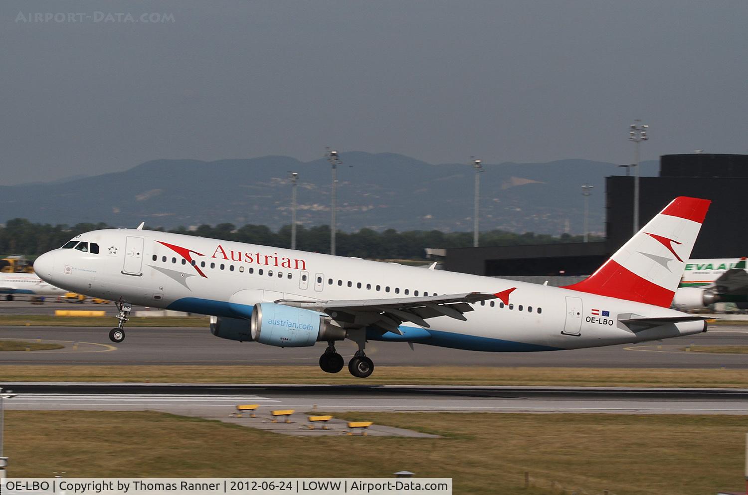 OE-LBO, 1998 Airbus A320-214 C/N 776, Austrian Airlines Airbus A320