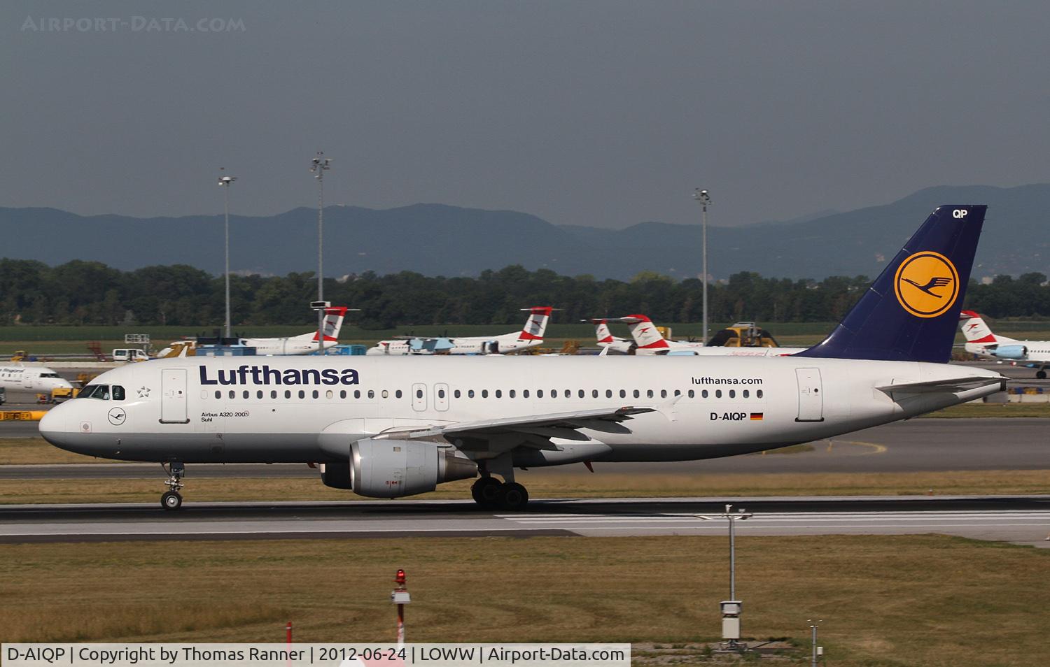 D-AIQP, 1992 Airbus A320-211 C/N 346, Lufthansa Airbus A320
