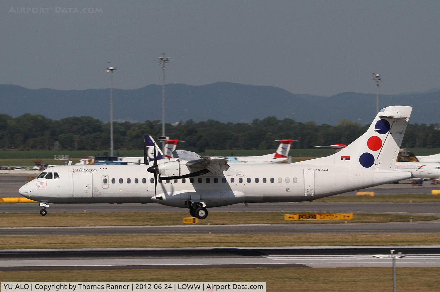YU-ALO, 1990 ATR 72-202 C/N 186, JAT Airways ATR 72