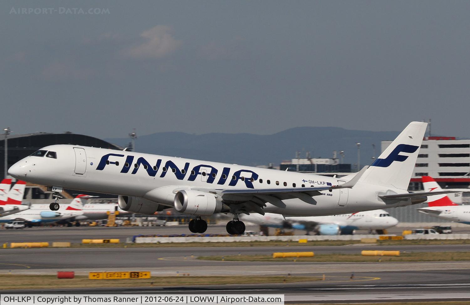 OH-LKP, 2011 Embraer 190LR (ERJ-190-100LR) C/N 19000416, Finnair Embraer 190