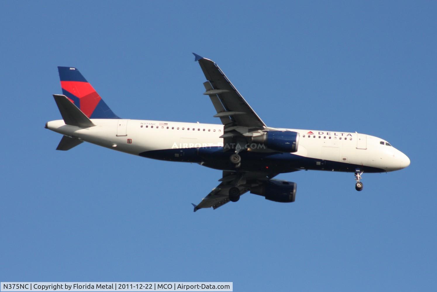 N375NC, 2002 Airbus A320-212 C/N 1789, Delta A320