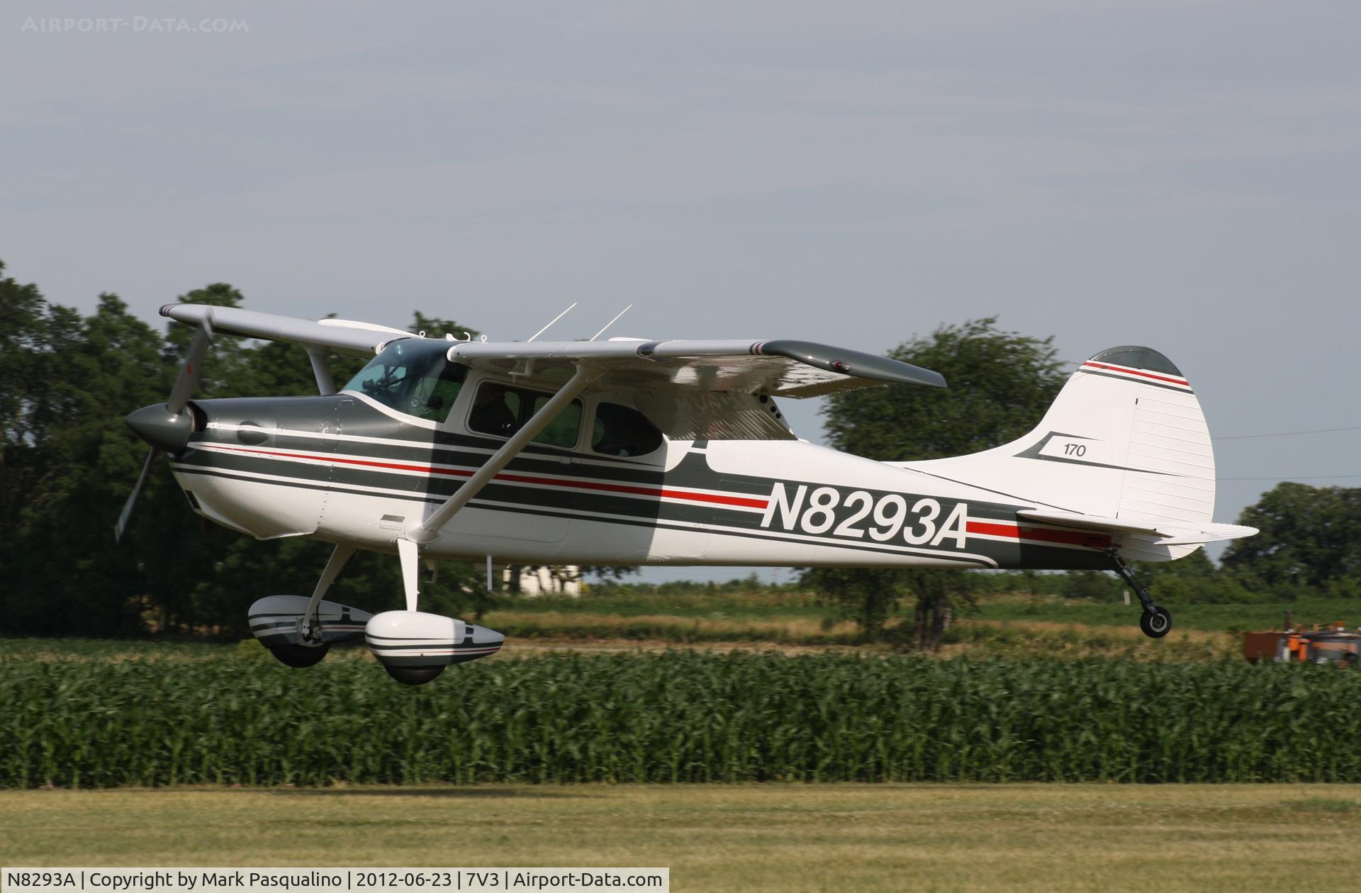 N8293A, 1952 Cessna 170B C/N 25145, Cessna 170B