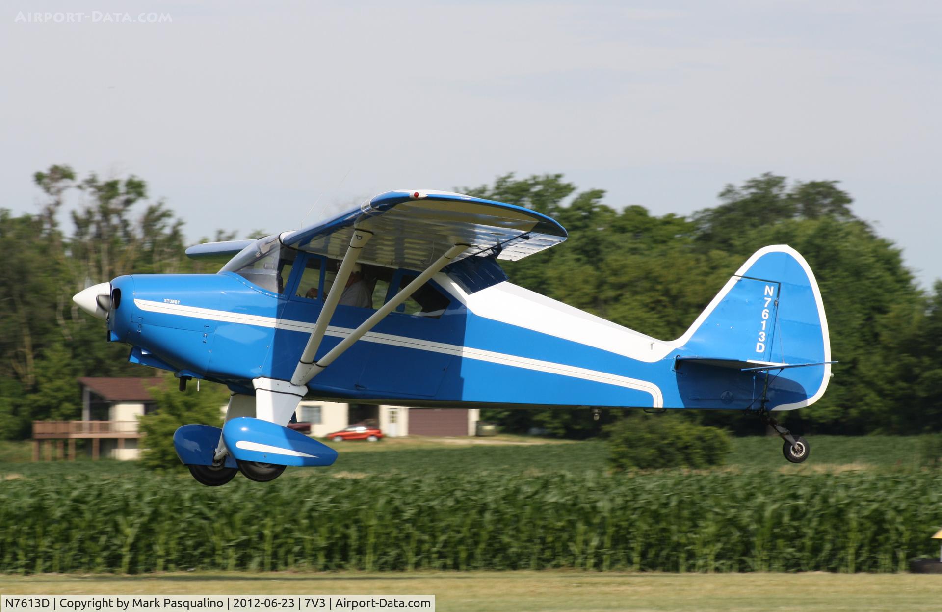 N7613D, 1957 Piper PA-22-150 C/N 22-5317, Piper PA-22-150