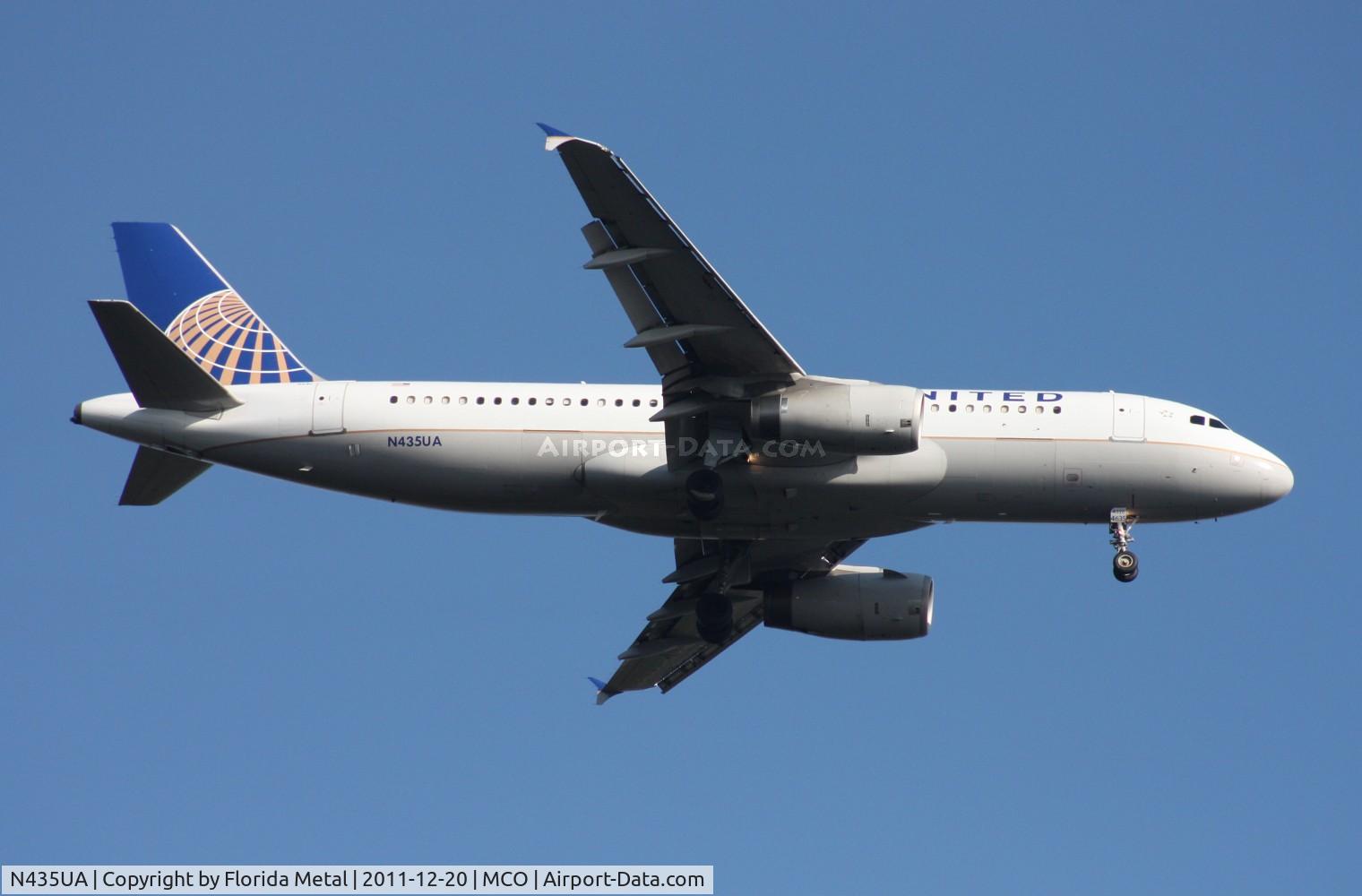 N435UA, 1996 Airbus A320-232 C/N 613, United A320