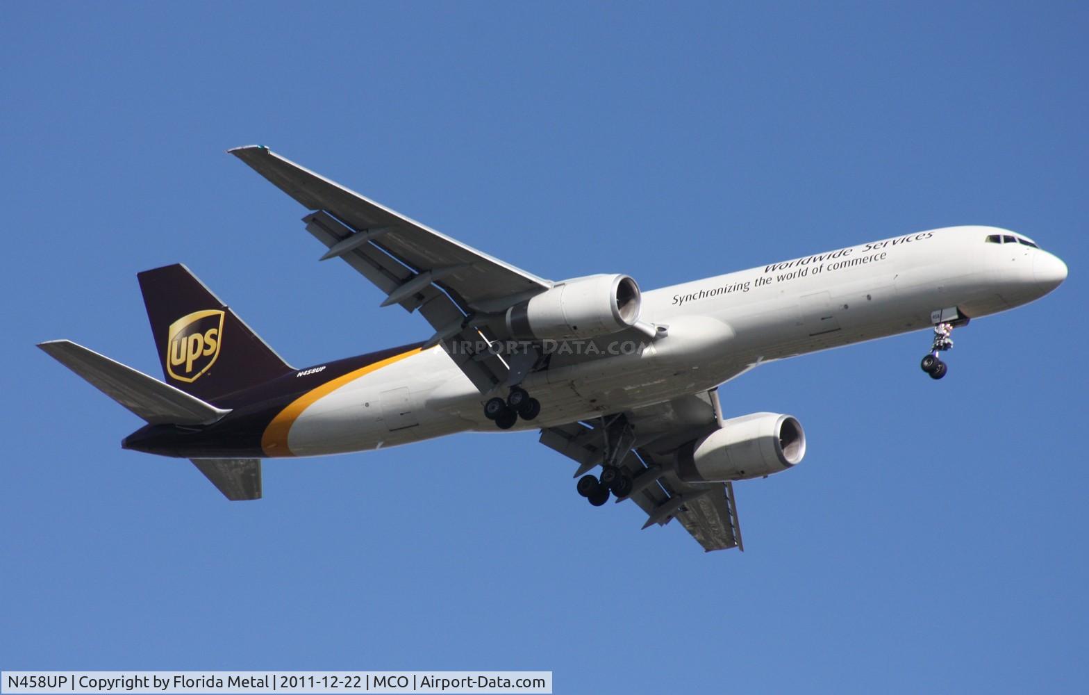 N458UP, 1996 Boeing 757-24APF C/N 25479, UPS 757