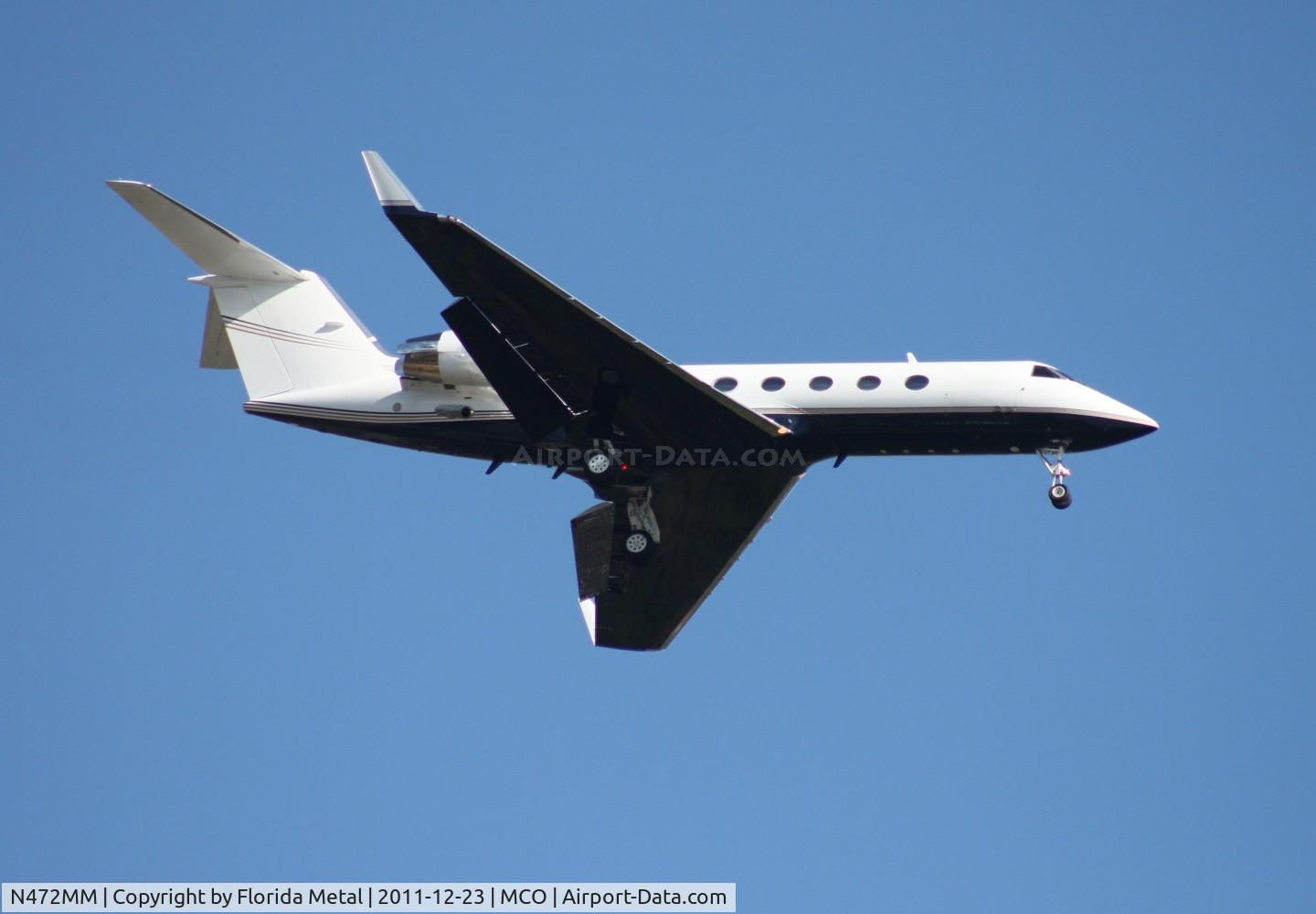 N472MM, Gulfstream Aerospace G-IV C/N 1072, Gulfstream IV