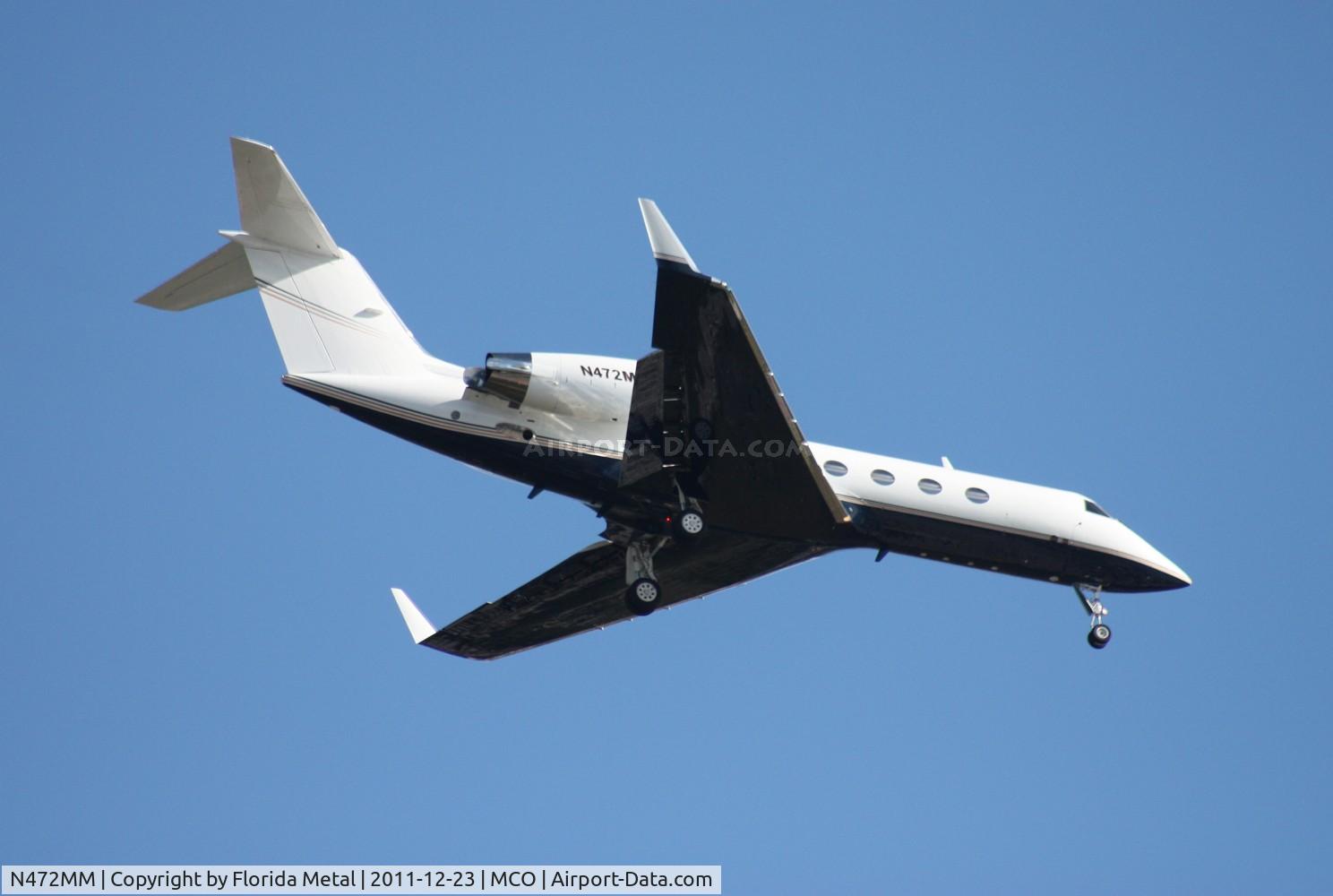 N472MM, Gulfstream Aerospace G-IV C/N 1072, Gulfstream IV