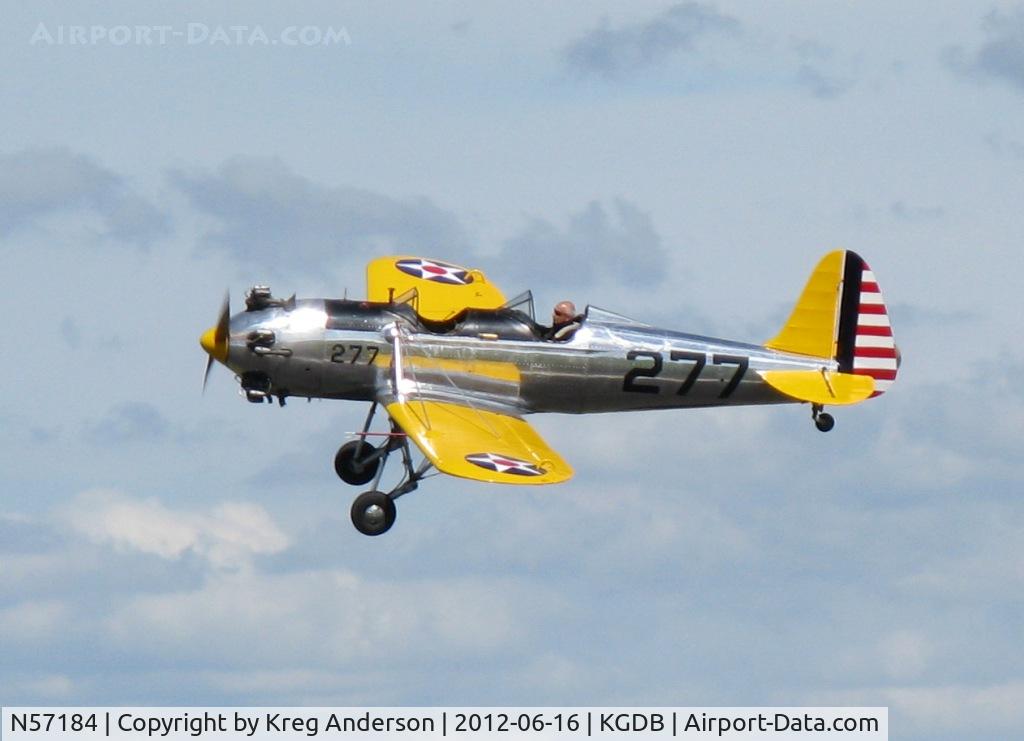 N57184, 1941 Ryan Aeronautical ST3KR C/N 1306, 2012 Ray Fagen Memorial Airshow