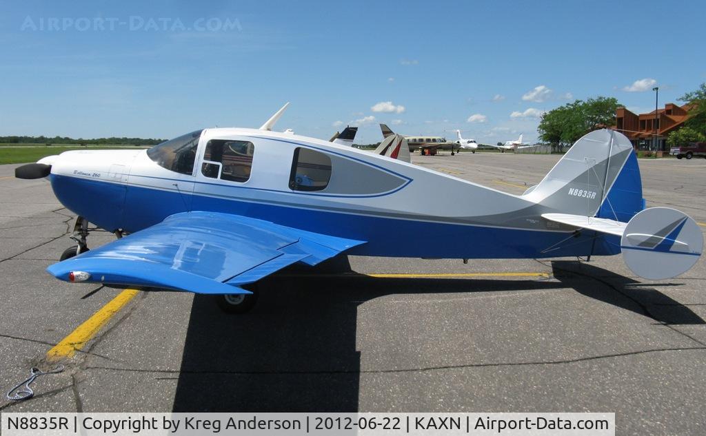 N8835R, 1960 Downer Bellanca 14-19-3 C/N 4208, Downer Bellanca 14-19-3 Cruisemaster on the line.