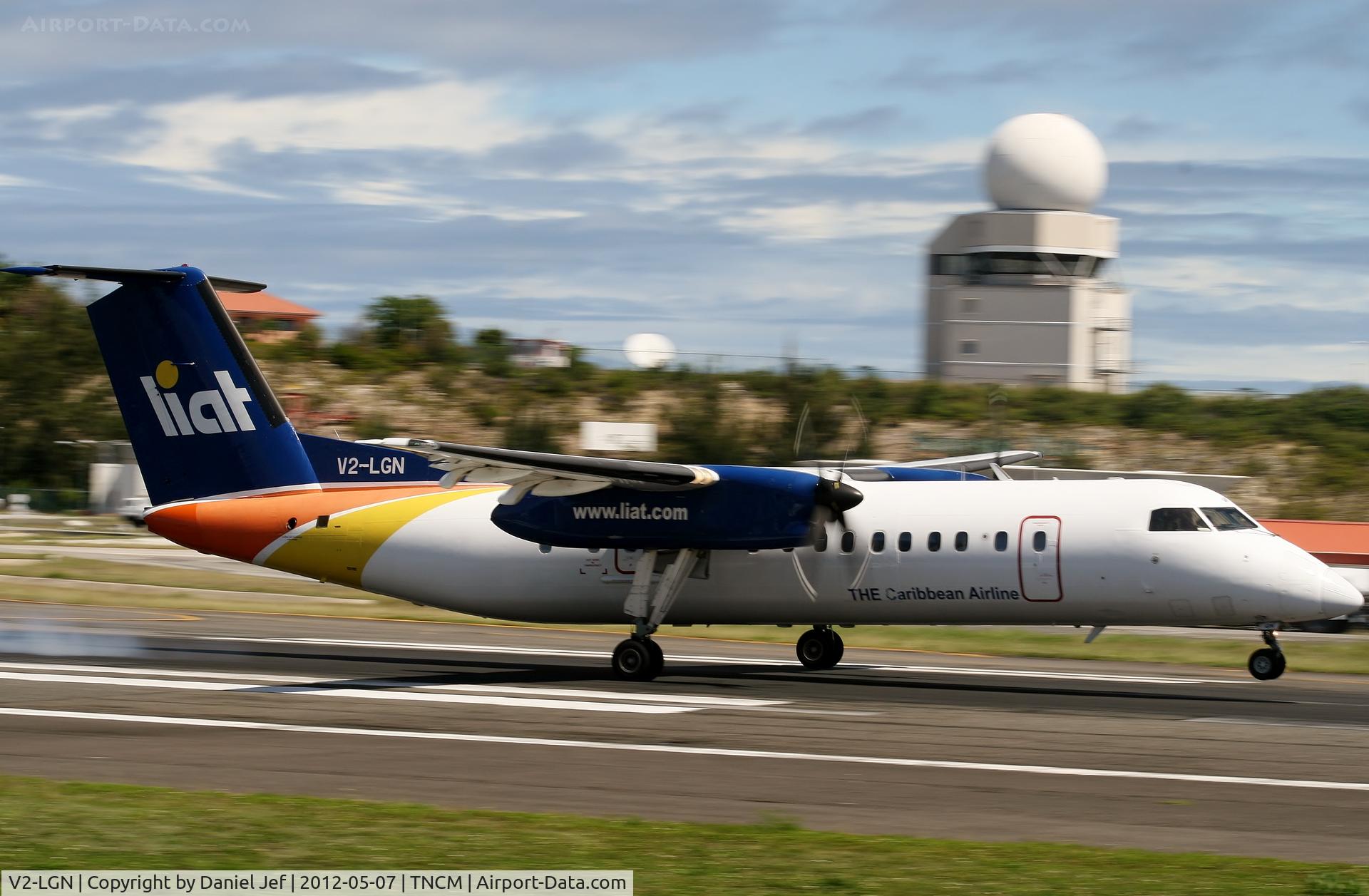 V2-LGN, 1990 De Havilland Canada DHC-8-311 Dash 8 C/N 230, V2-LGN
