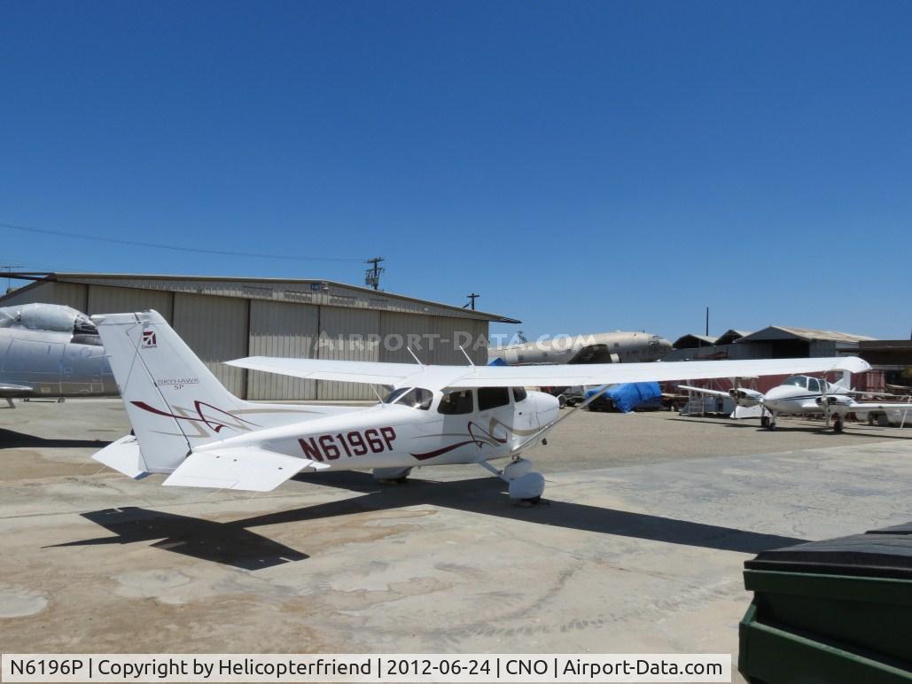 N6196P, 2008 Cessna 172S C/N 172S10754, Parked in the paintshop area