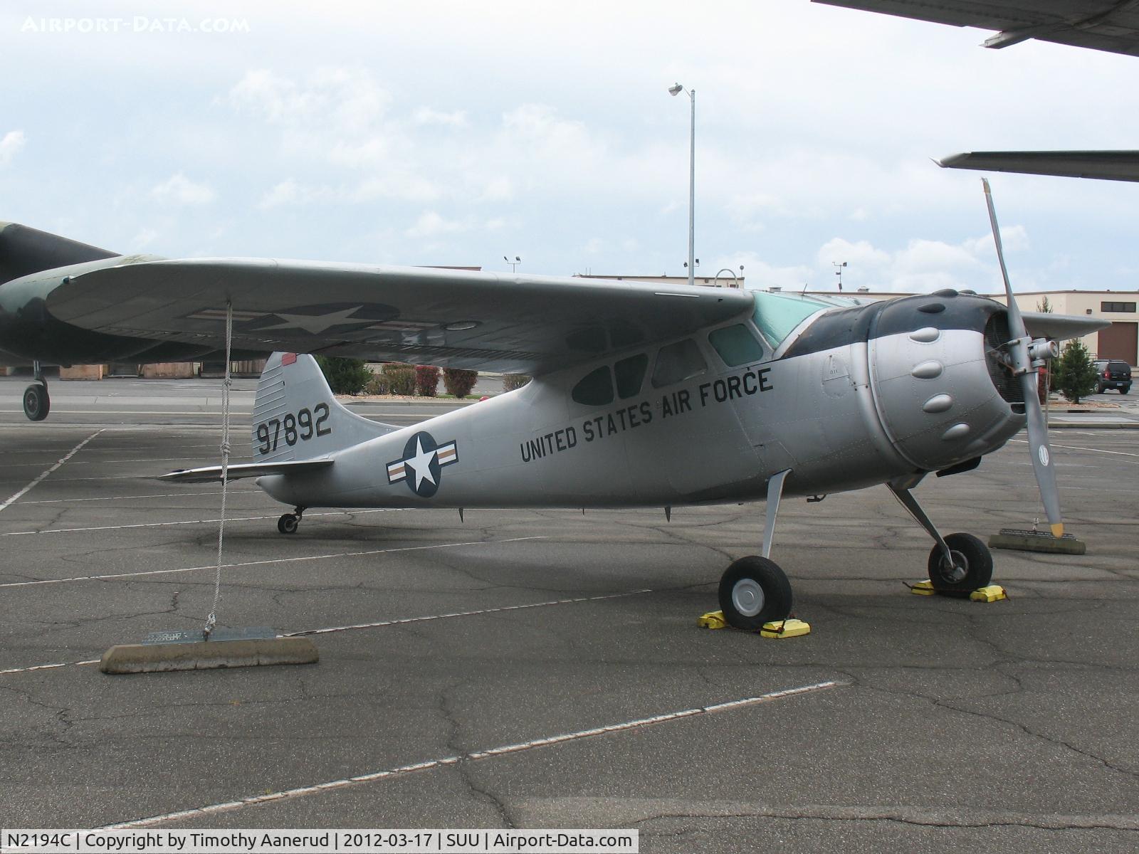 N2194C, 1955 Cessna 195B Businessliner C/N 16179, 1955 Cessna 195B, painted as a LC-126