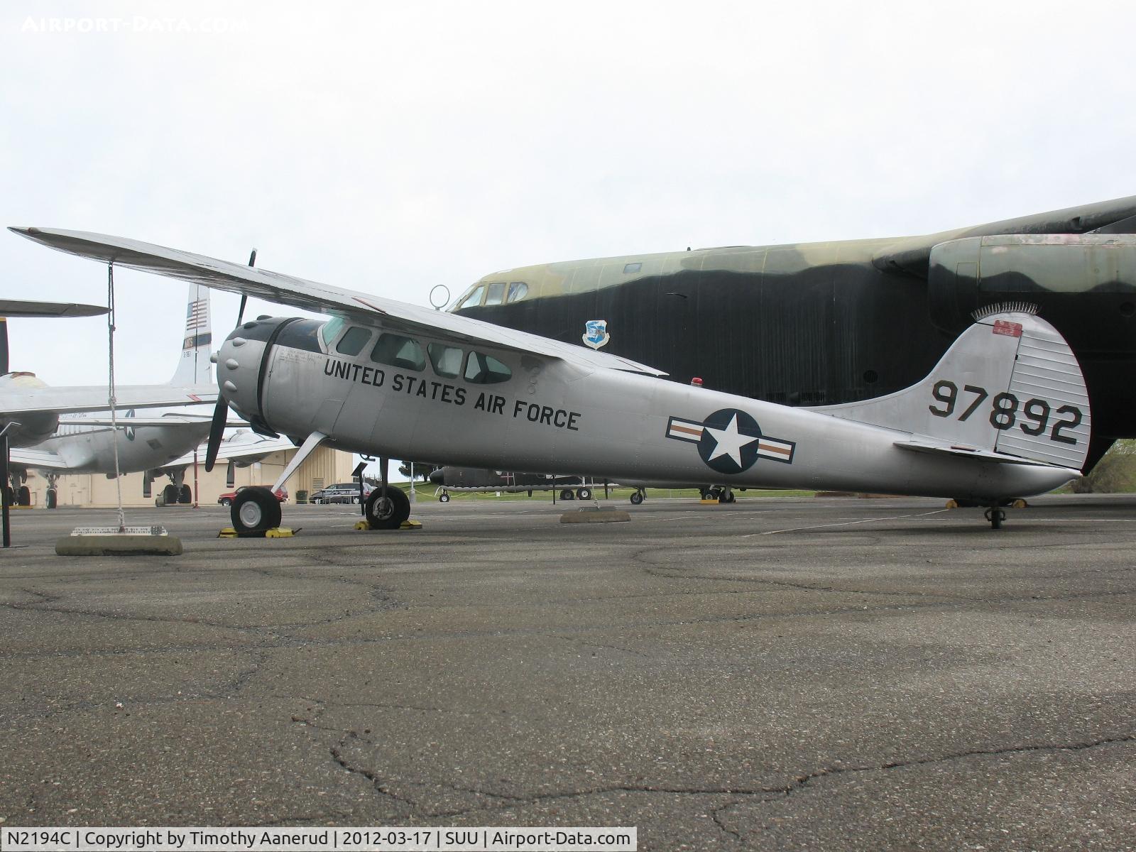 N2194C, 1955 Cessna 195B Businessliner C/N 16179, 1955 Cessna 195B, painted as a LC-126