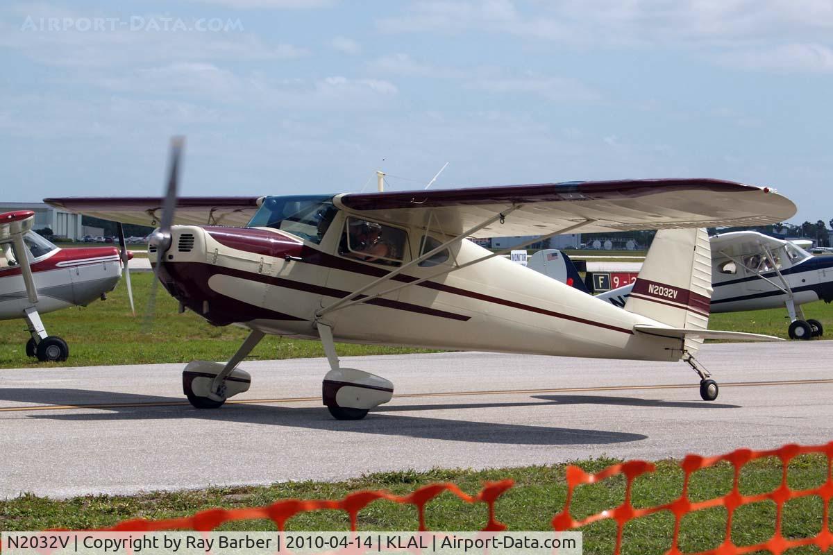 N2032V, 1947 Cessna 120 C/N 14245, Cessna 120 [14245] Lakeland-Linder~N 14/04/2010.